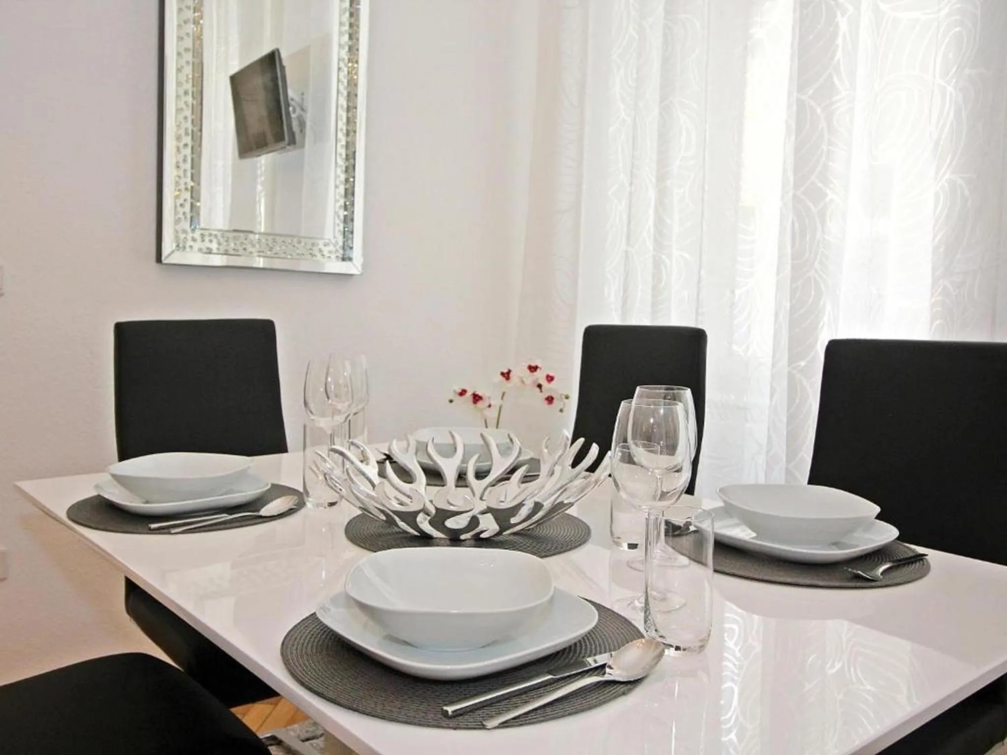 Dining area in Ferienwohnung Kings
