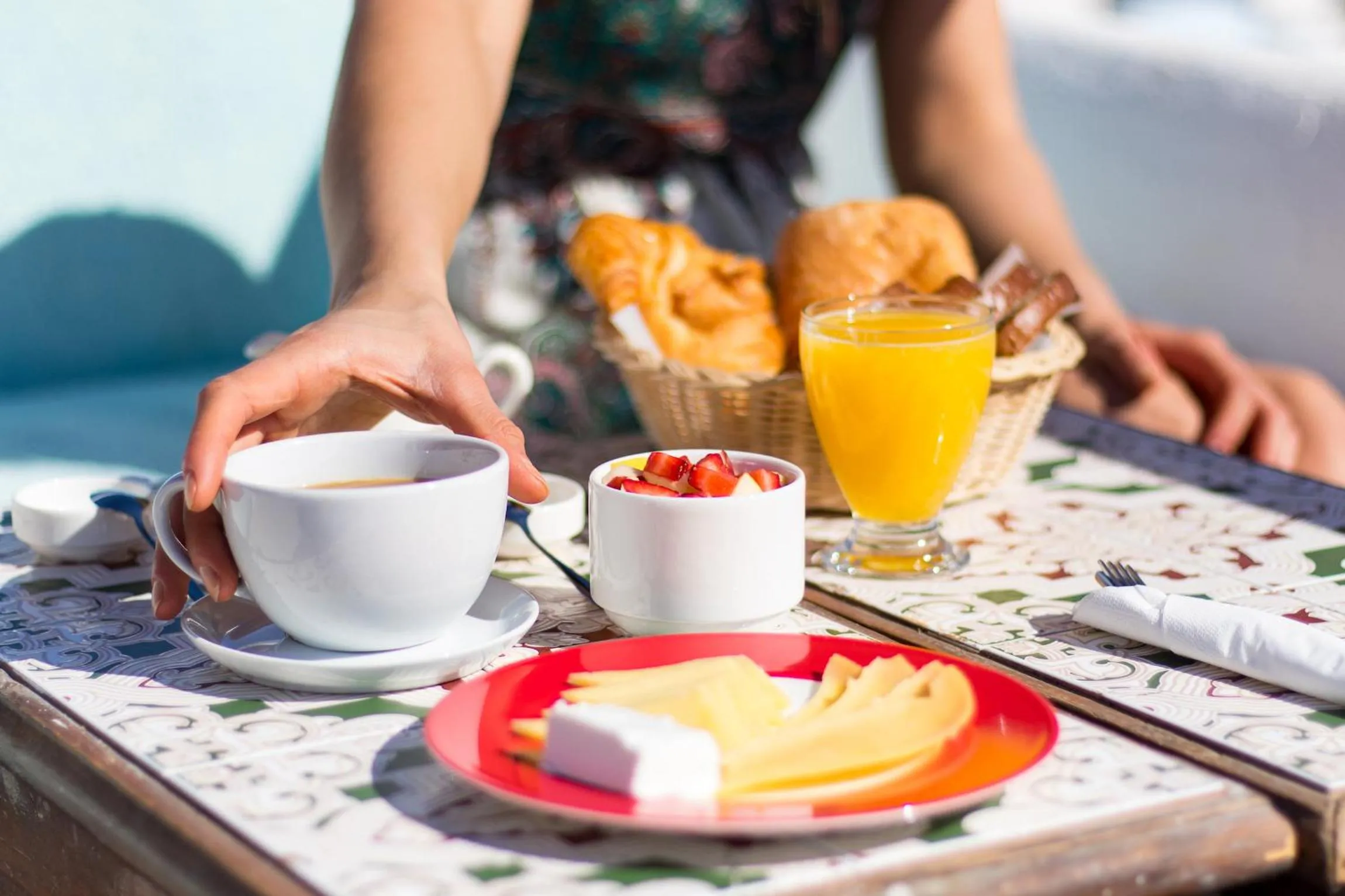 Breakfast in Sanafir Hotel - El Pacha Suites Sharm - Adults Only