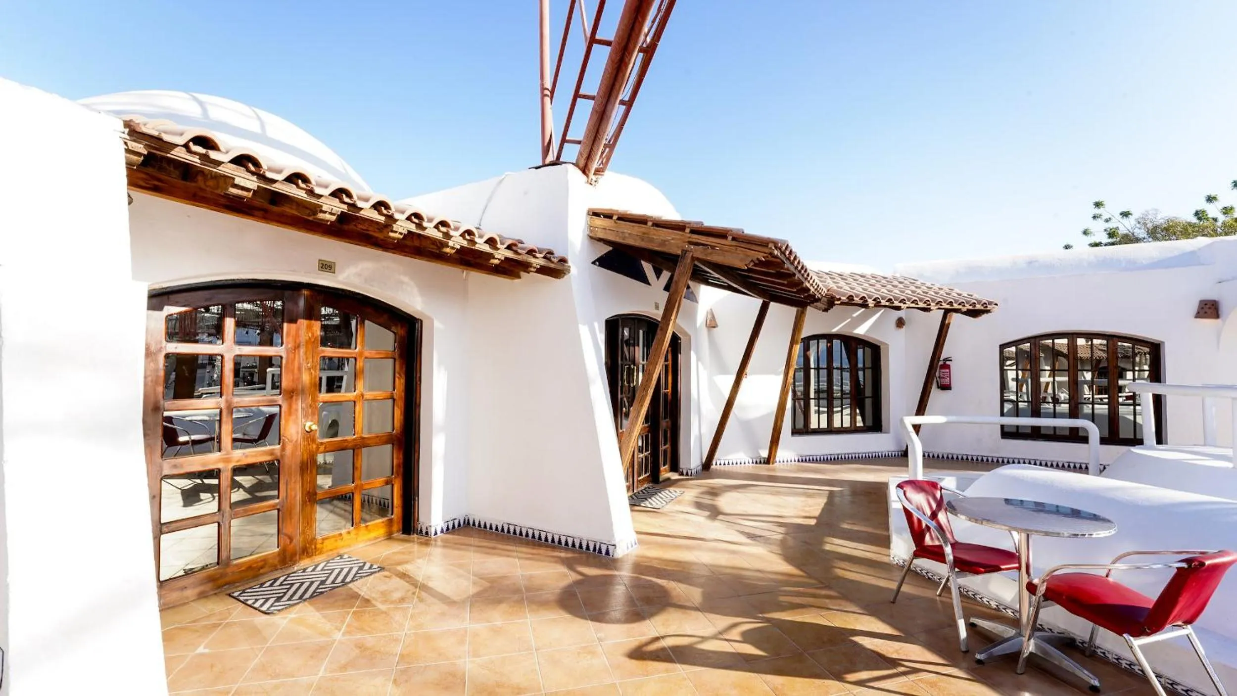 Balcony/Terrace in Sanafir Hotel - El Pacha Suites Sharm - Adults Only