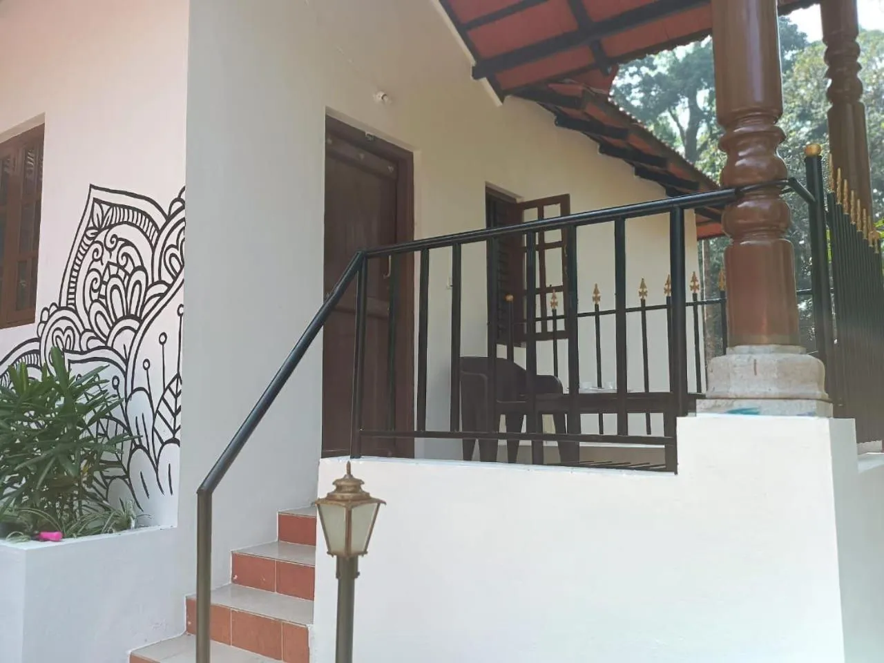 Facade/entrance in Qexperiences Coorg