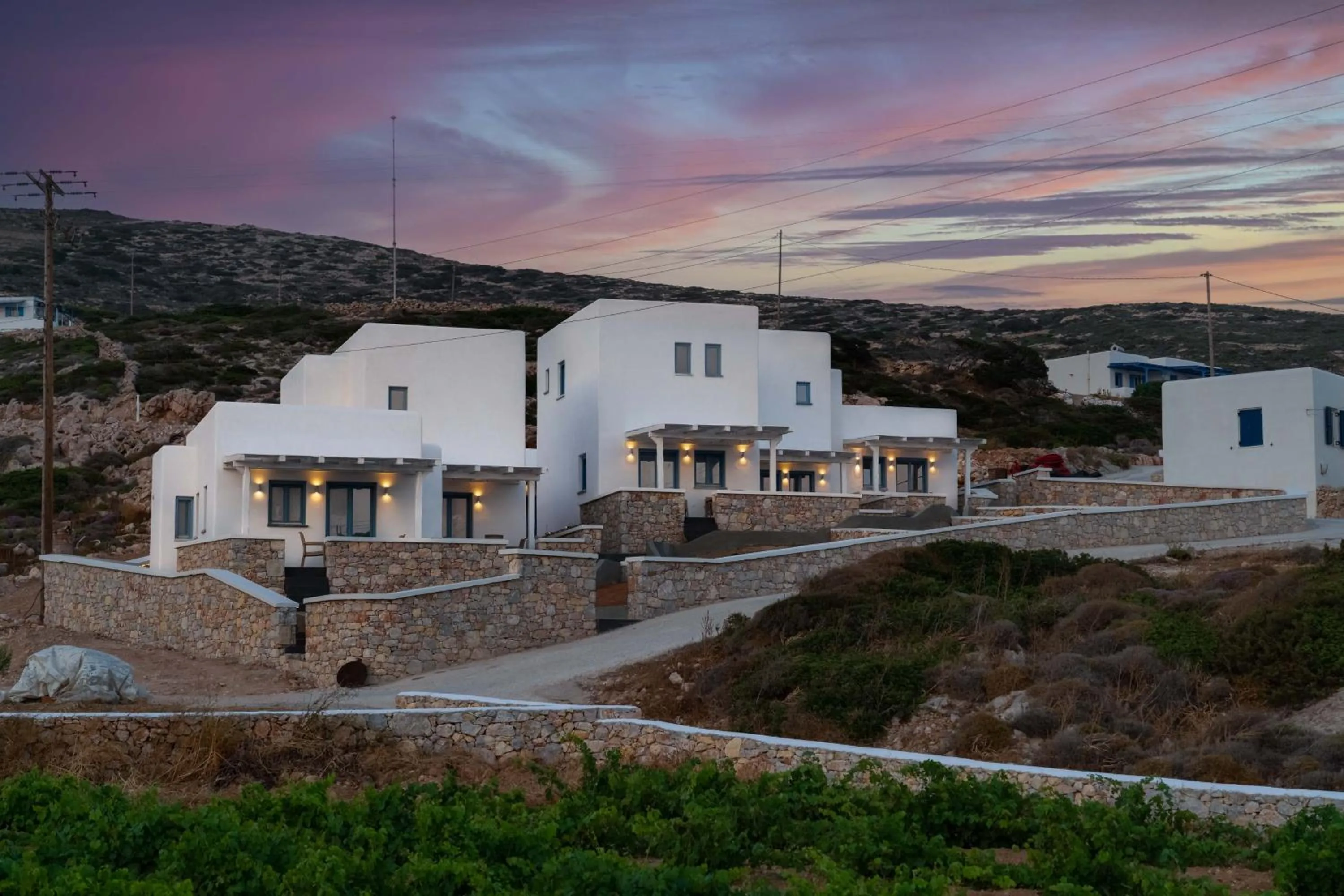 Property building in Camvillia Donoussa Village Suites