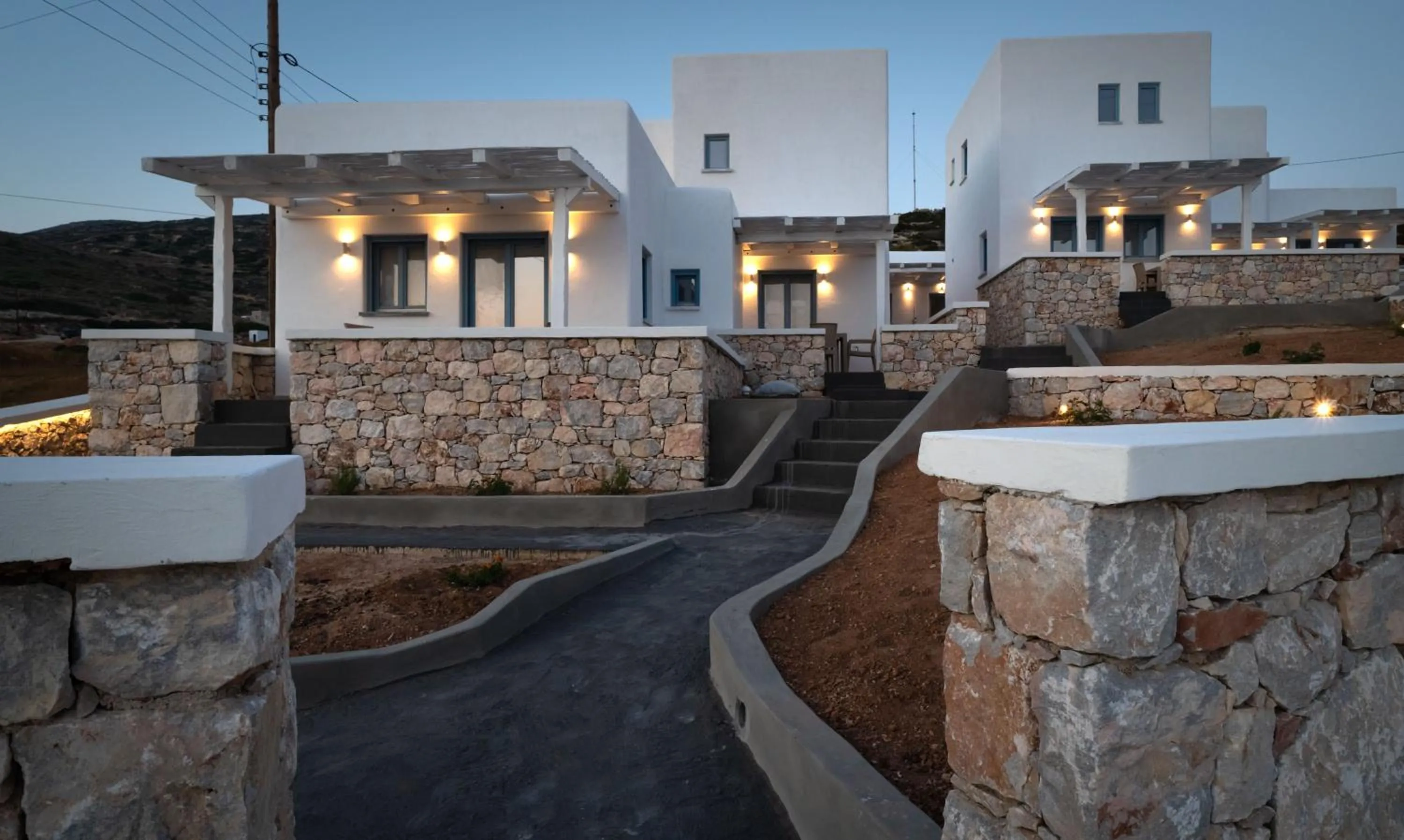 Property building in Camvillia Donoussa Village Suites