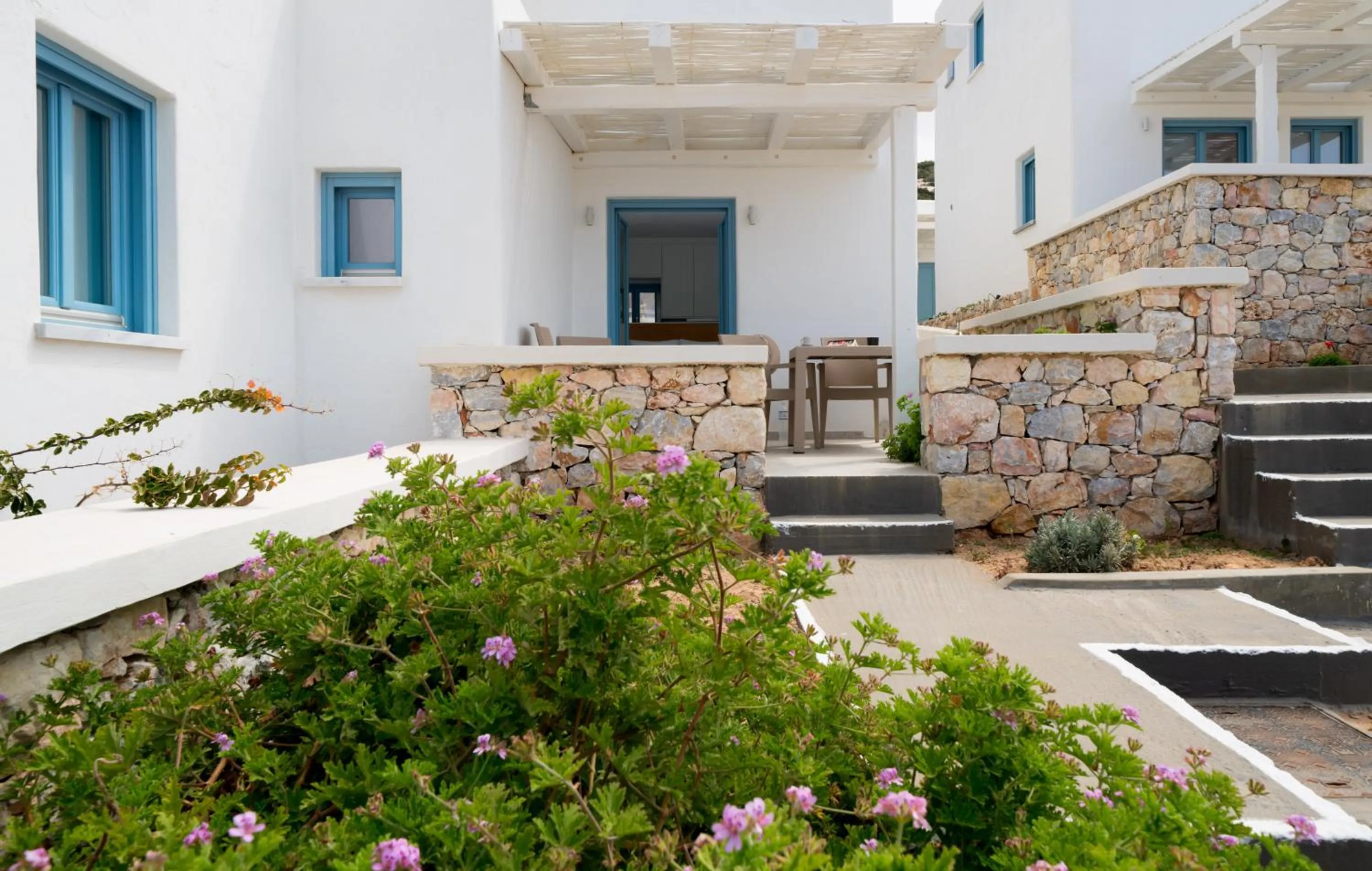 Balcony/Terrace in Camvillia Donoussa Village Suites