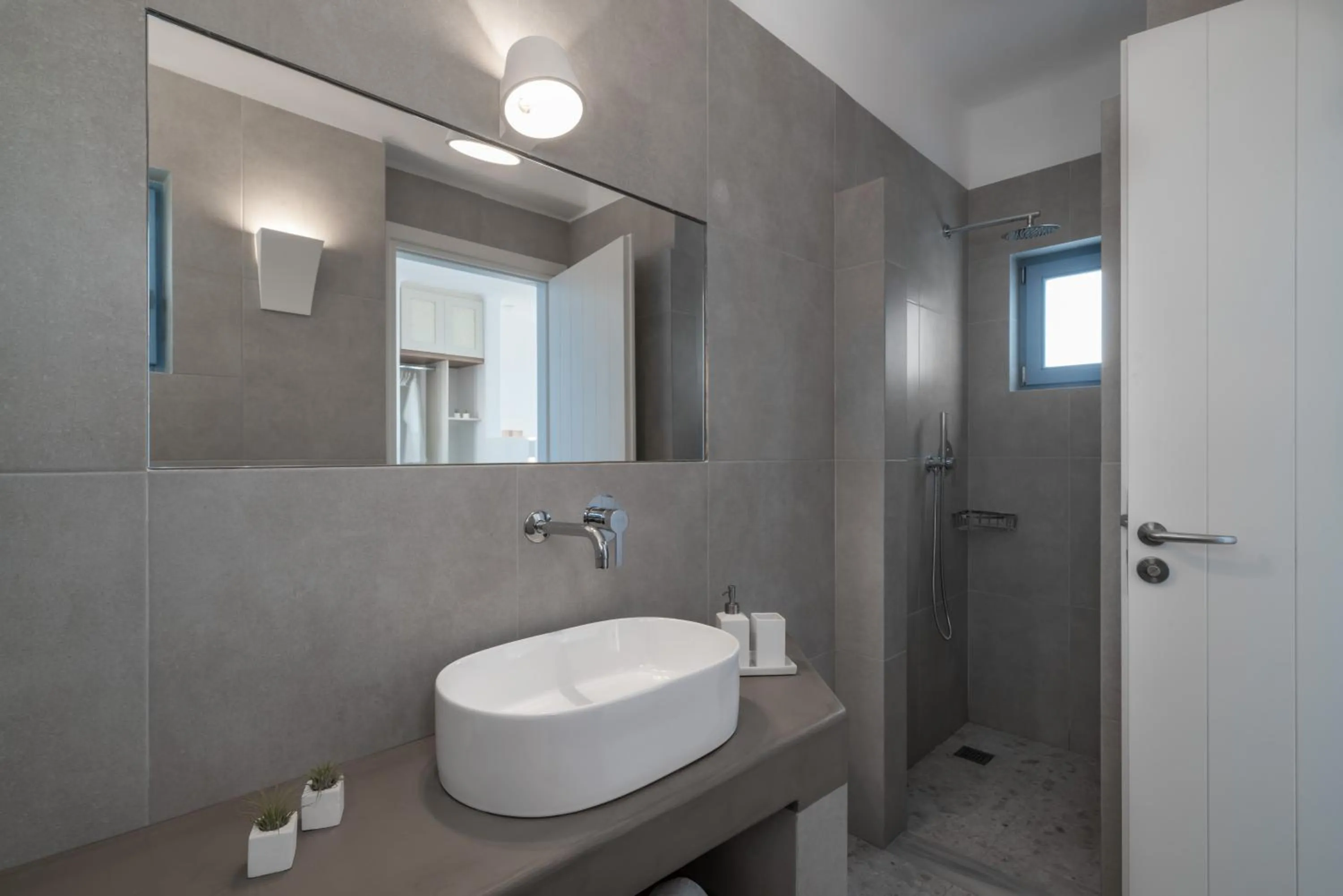 Bathroom in Camvillia Donoussa Village Suites