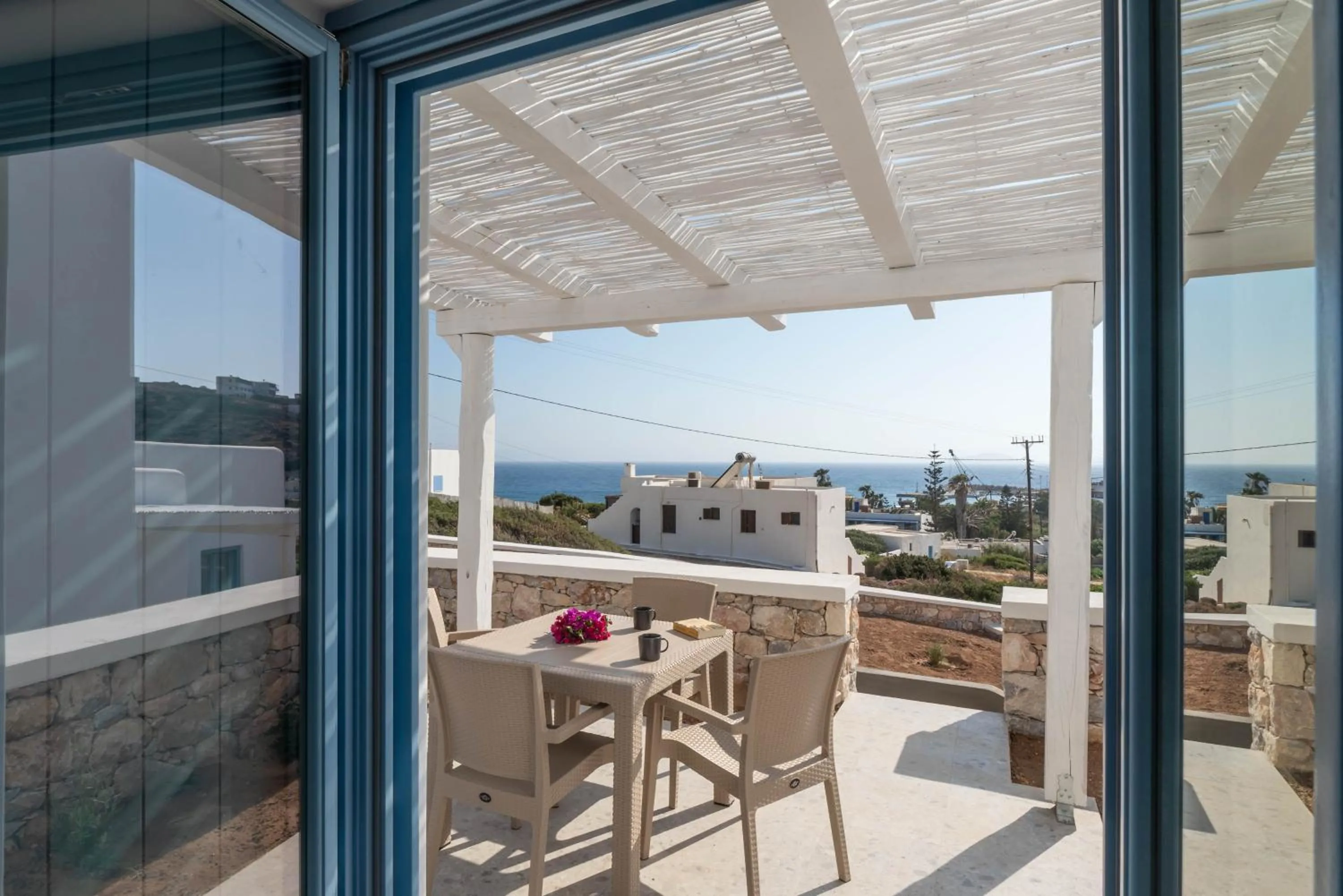Balcony/Terrace in Camvillia Donoussa Village Suites