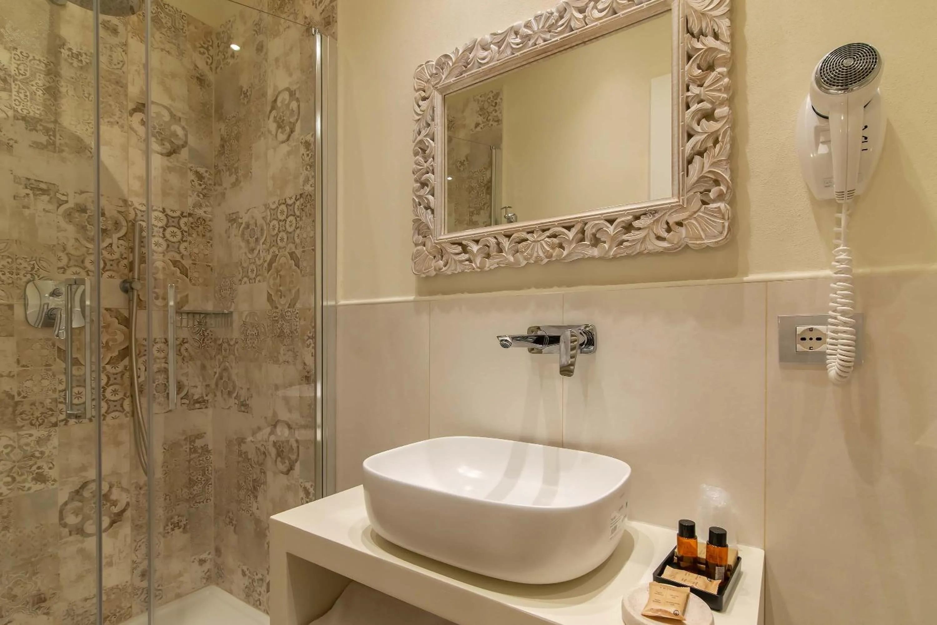 Shower in Hotel Porta Faenza