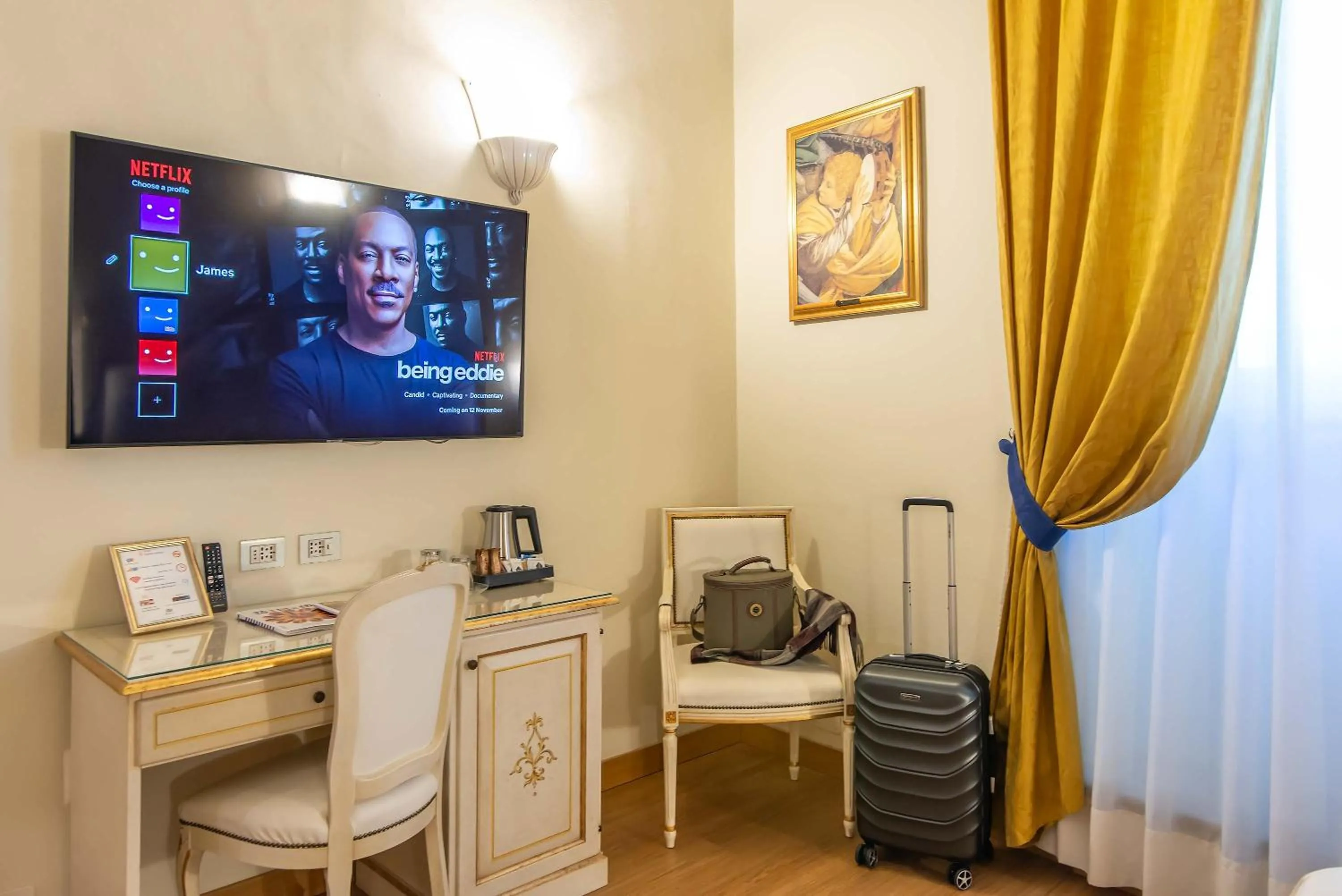 TV and multimedia in Hotel Porta Faenza