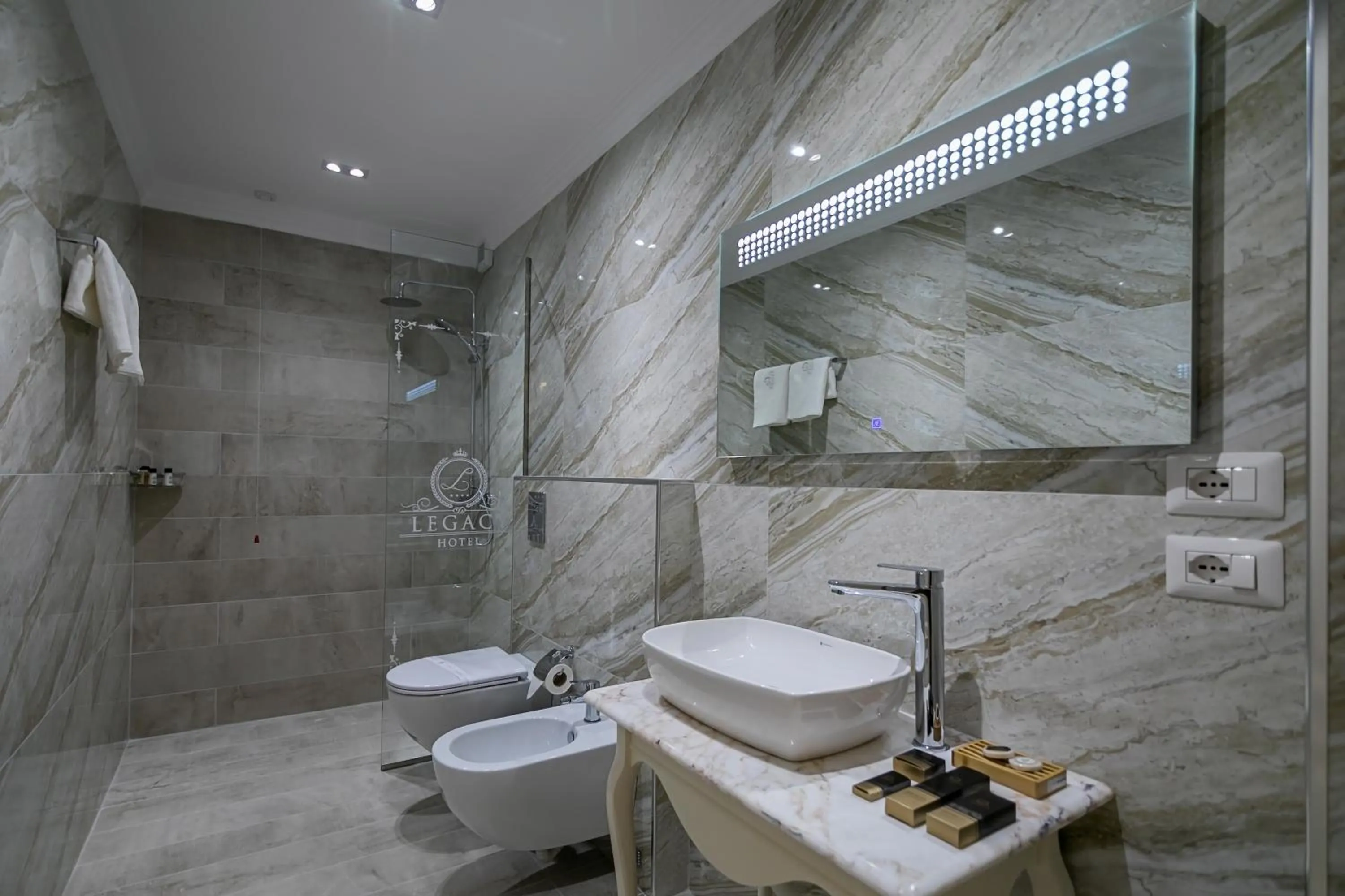 Bathroom in Legacy Boutique Hotel