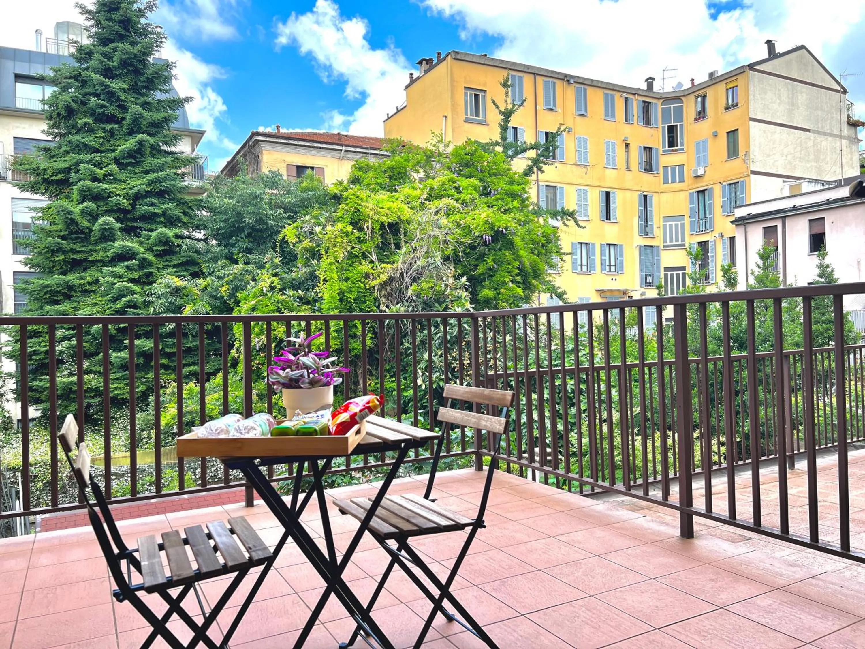 Balcony/Terrace in Hotel Sara