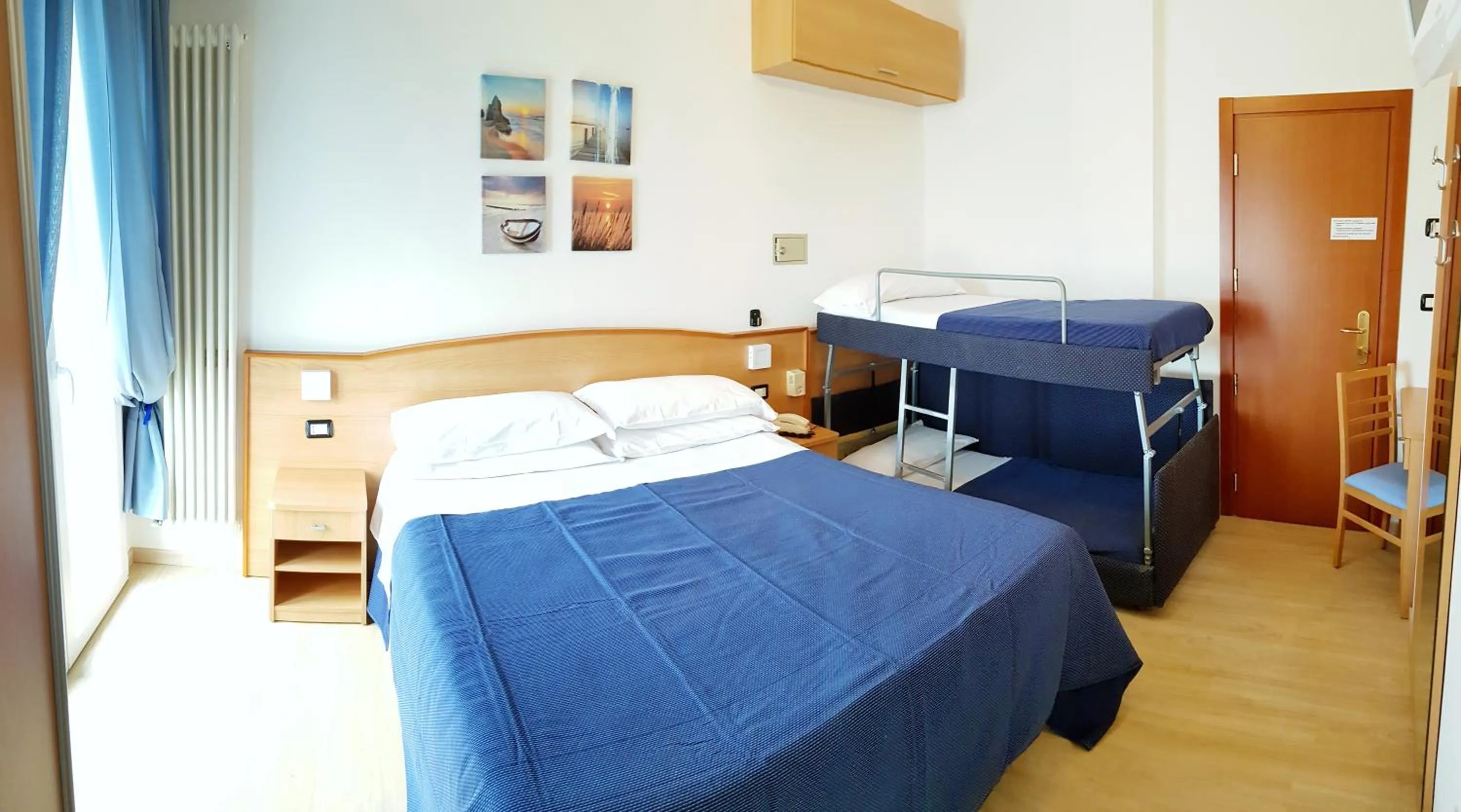 Bed in Hotel Mare Blu -- boutique