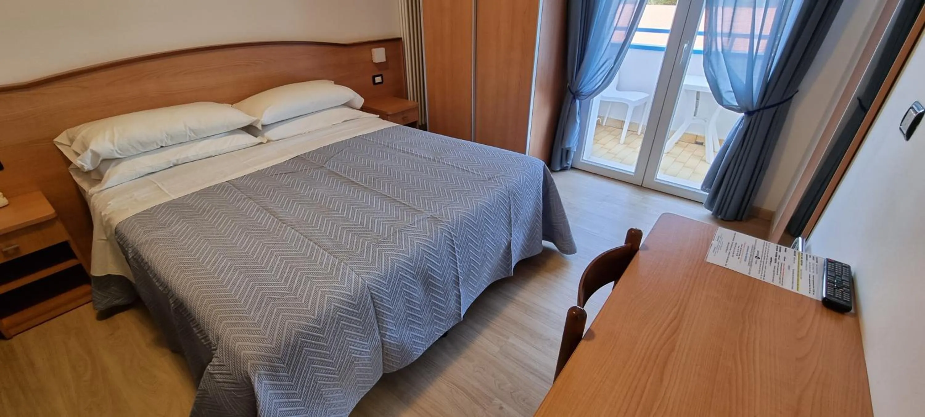 Bed in Hotel Mare Blu -- boutique