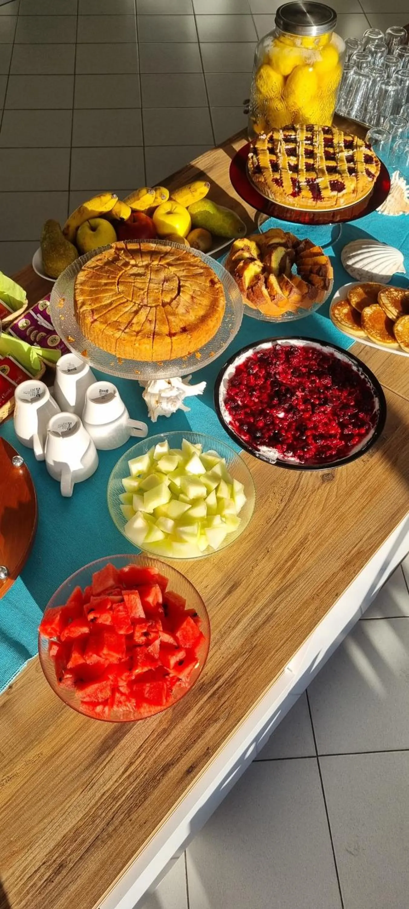 Breakfast in Hotel Mare Blu -- boutique