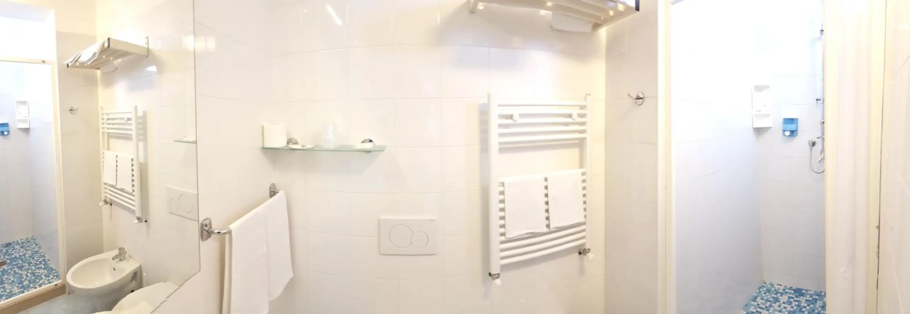 Shower in Hotel Mare Blu -- boutique