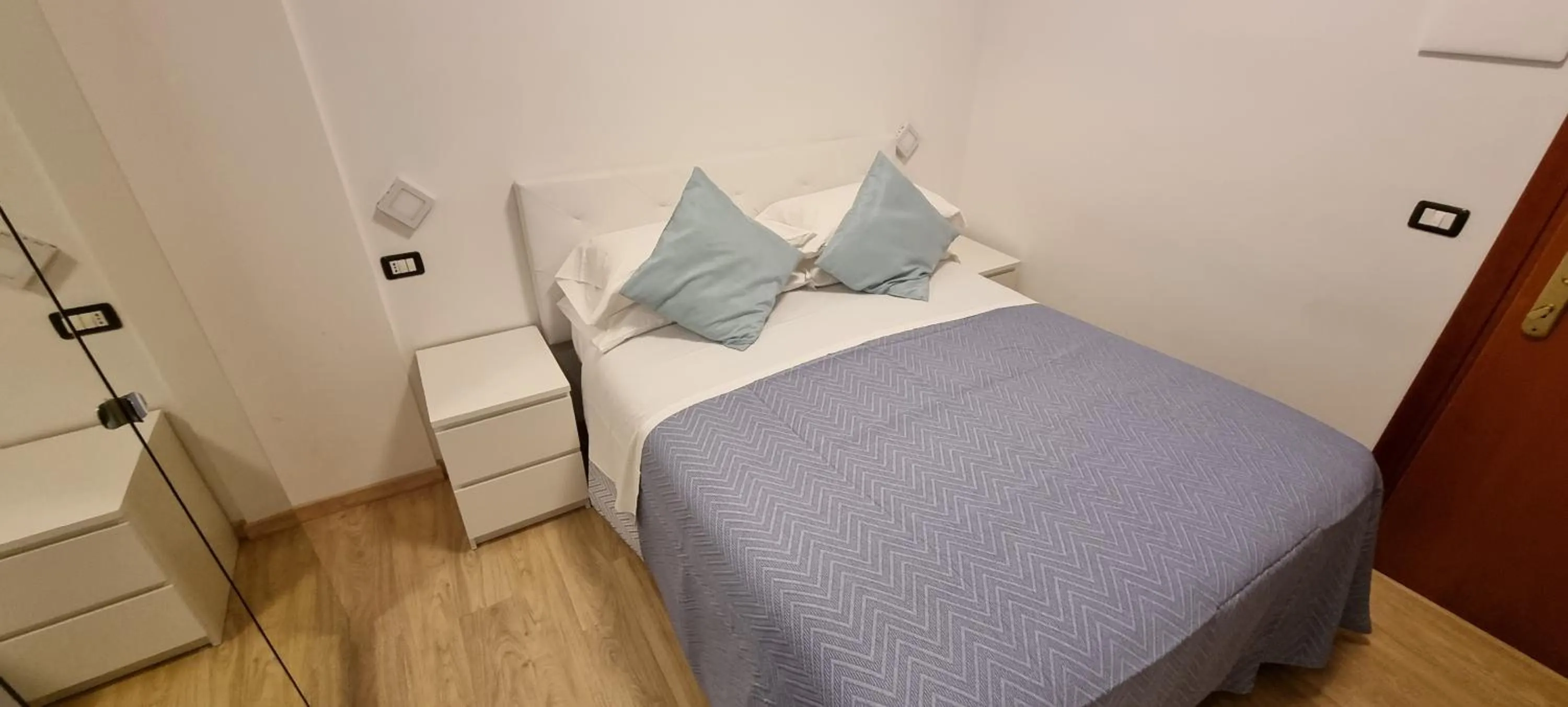 Bed in Hotel Mare Blu -- boutique