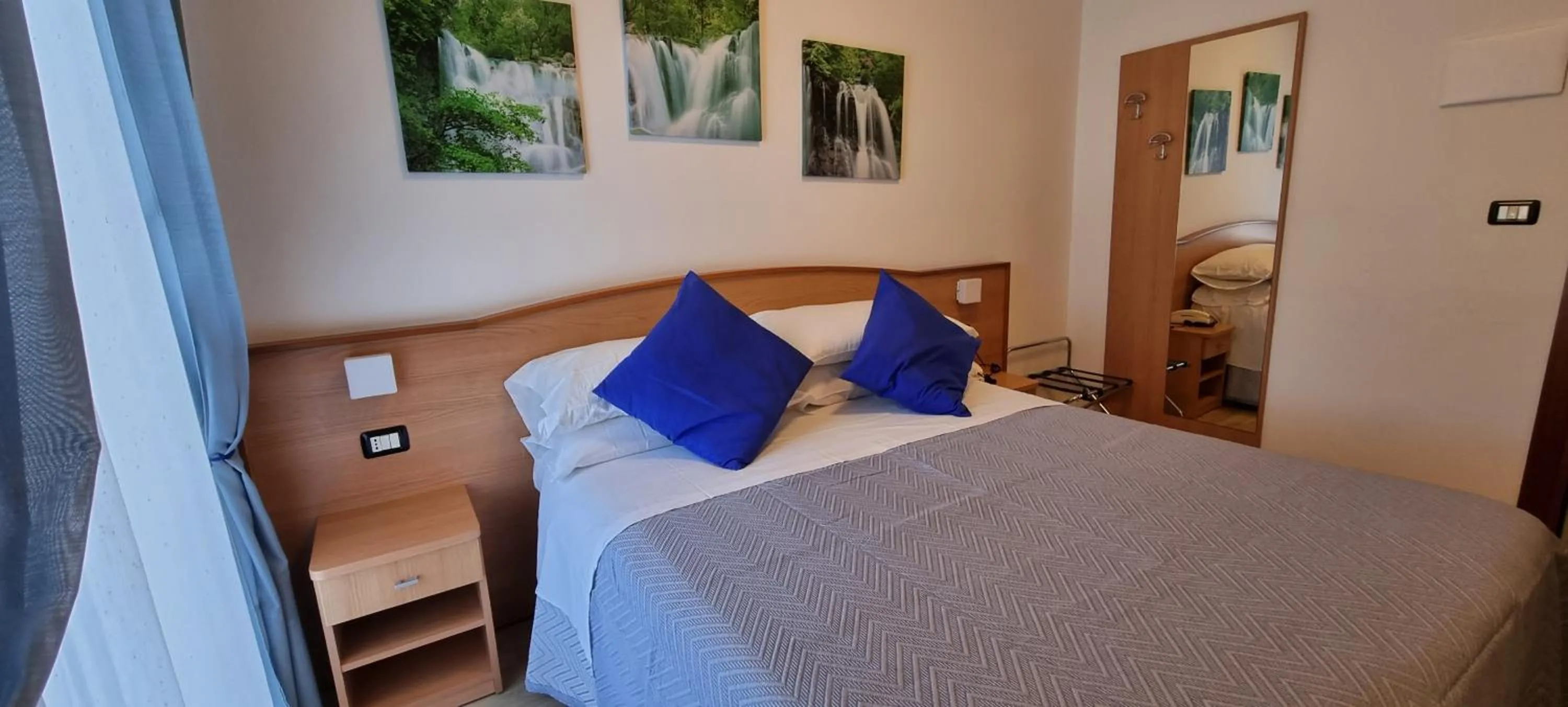 Bed in Hotel Mare Blu -- boutique