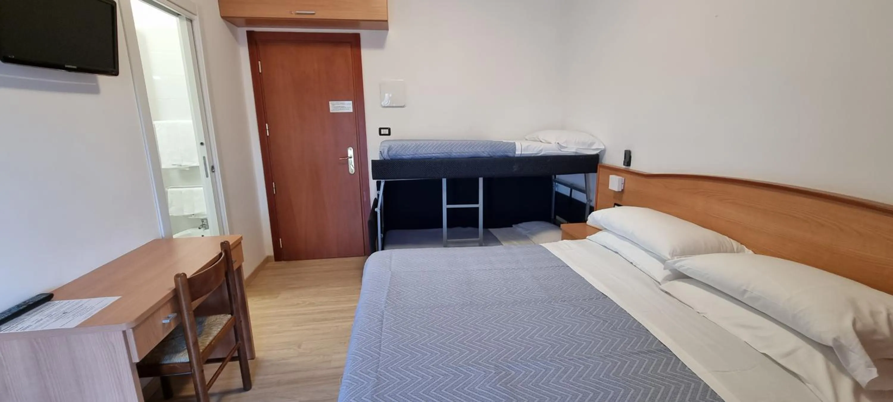 Bed in Hotel Mare Blu -- boutique