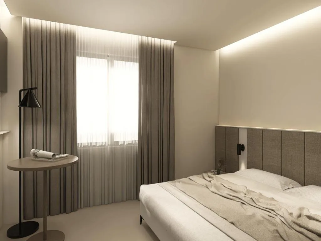 Bedroom, Bed in Hotel Cristallo