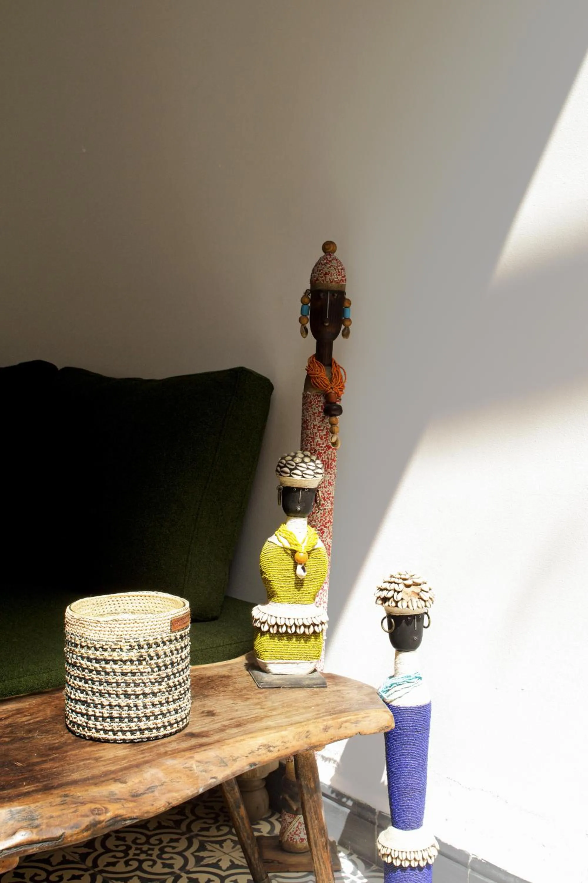 Living room in Riad Le Khan Mogador