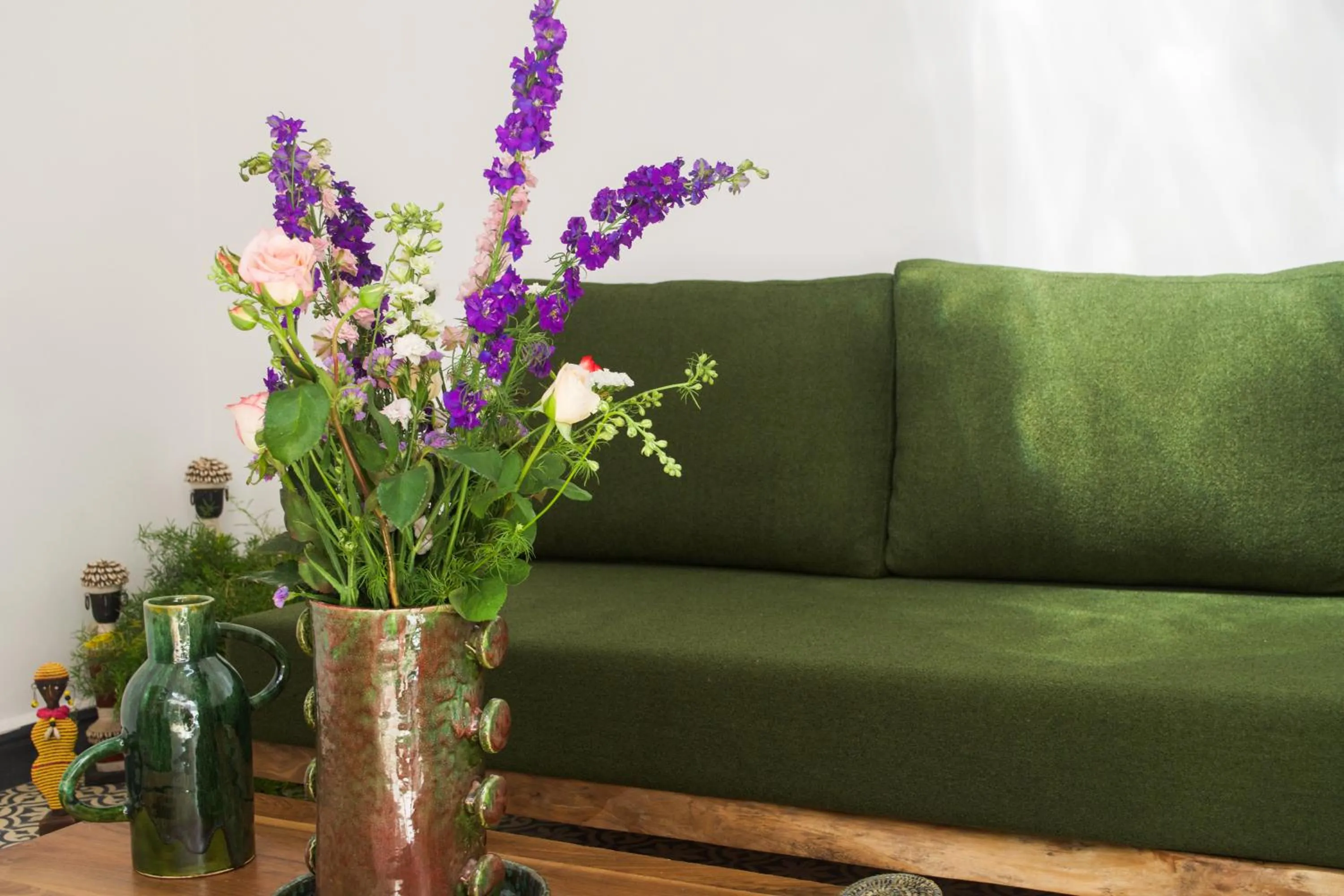 Living room in Riad Le Khan Mogador