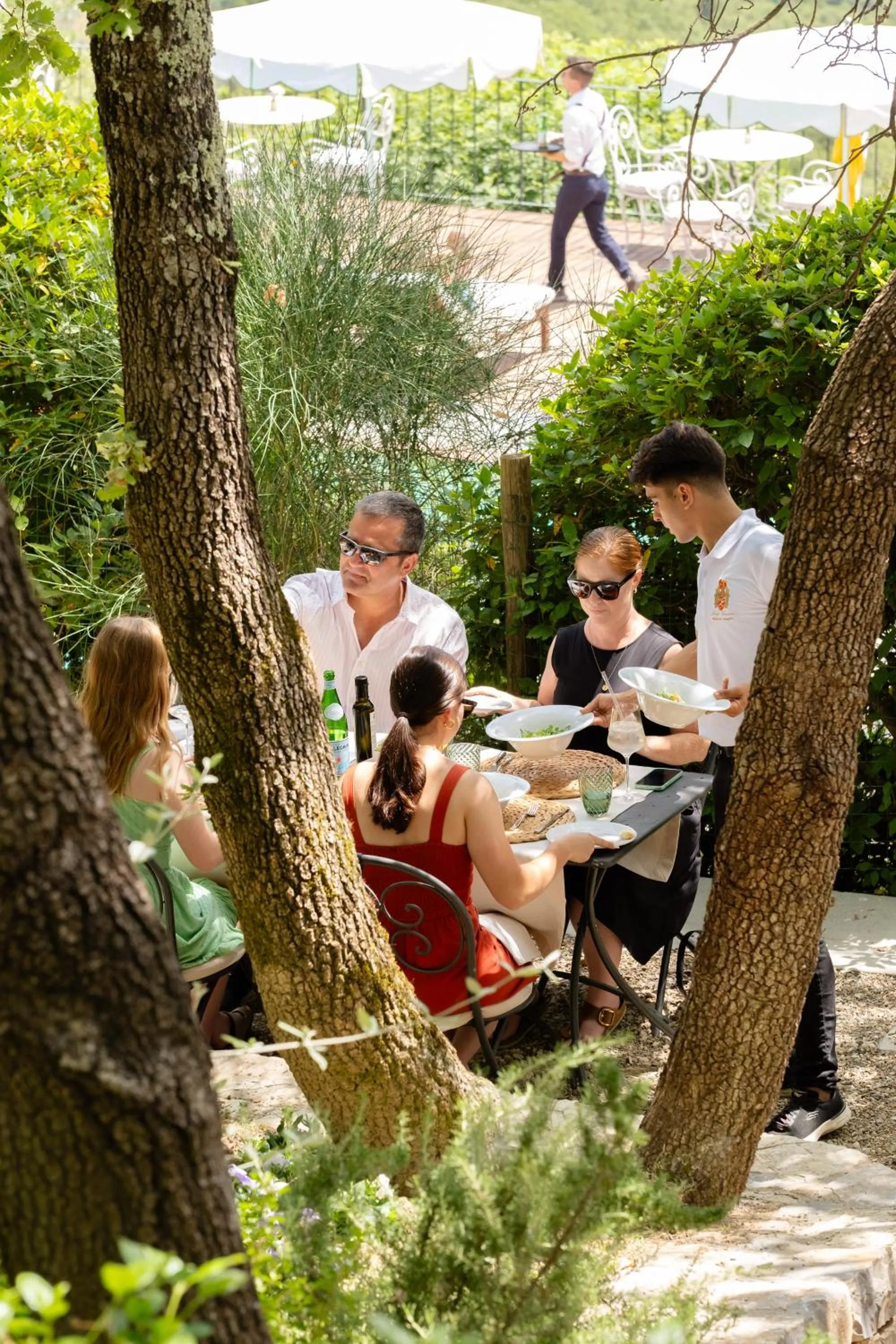 Garden view in Borgo Vescine