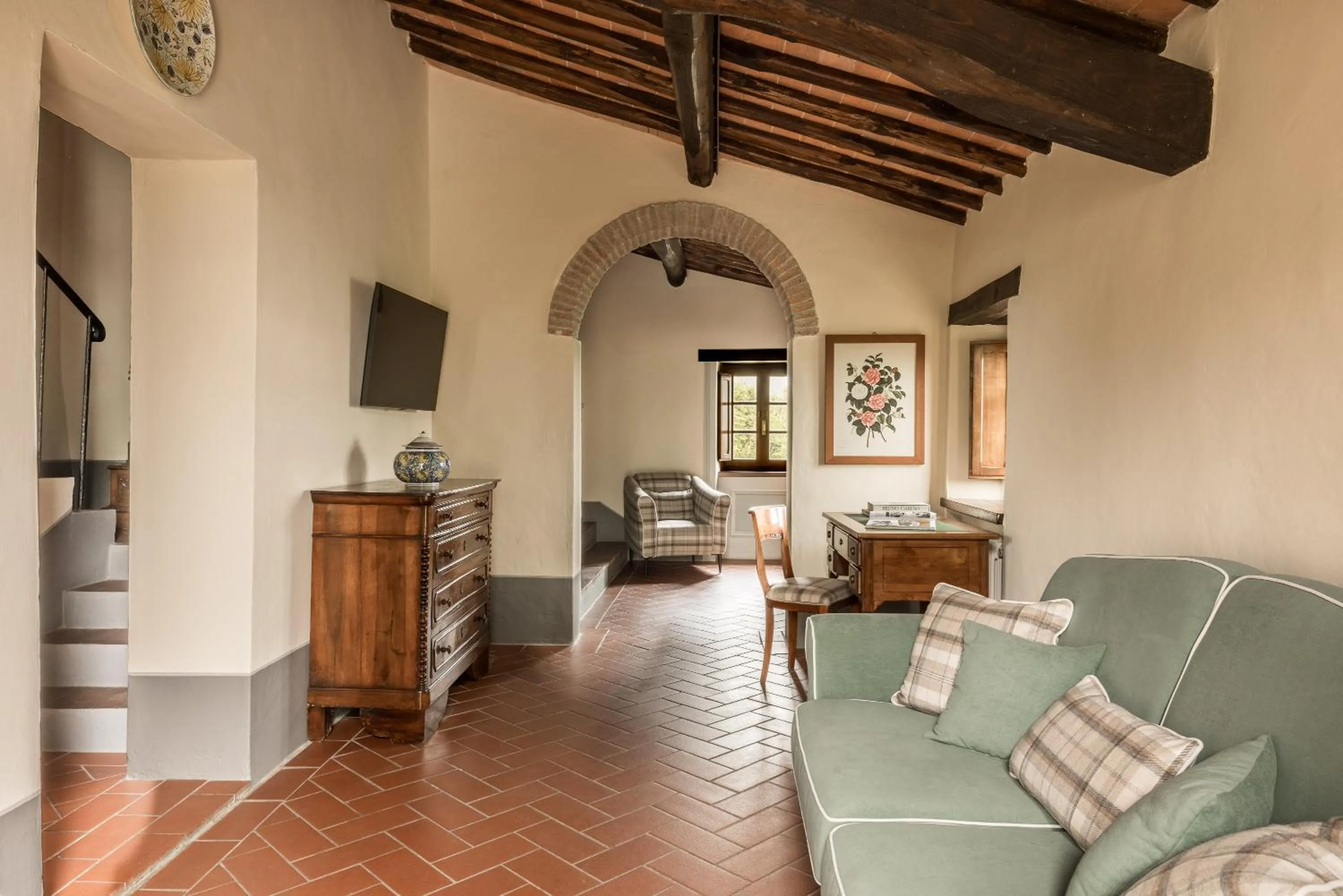 Living room in Borgo Vescine