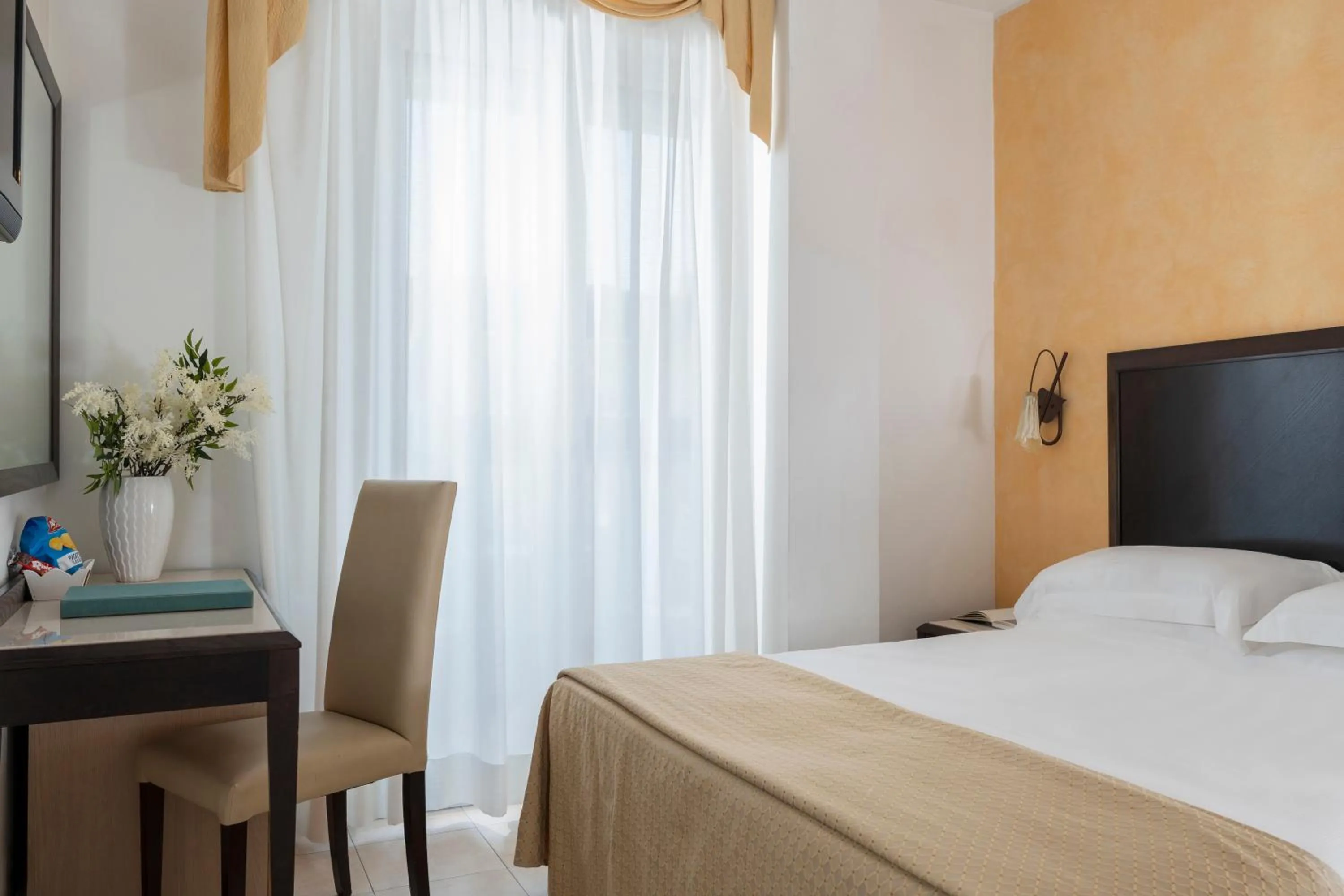 Bed in Hotel Du Soleil