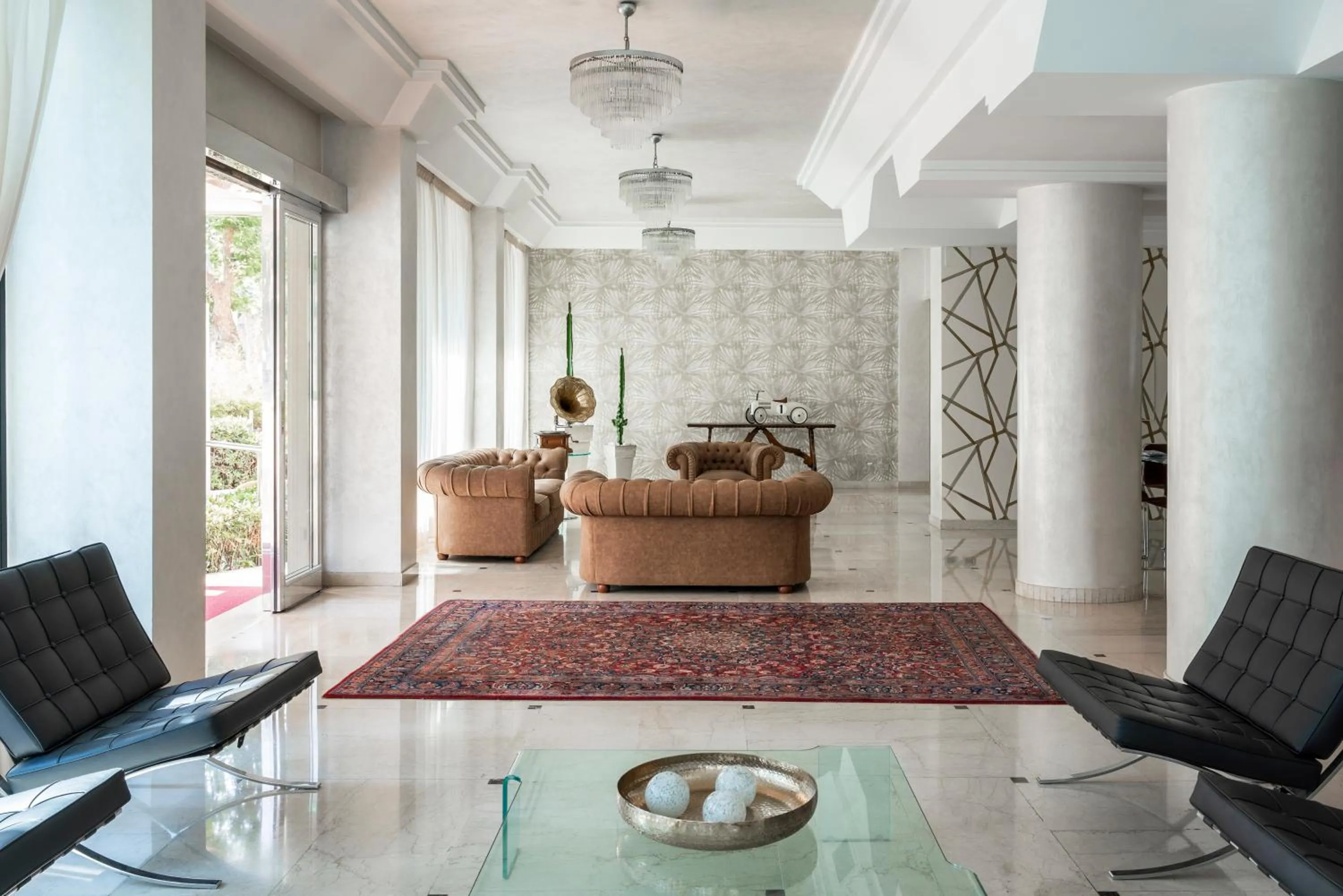 Lobby or reception in Hotel Du Soleil