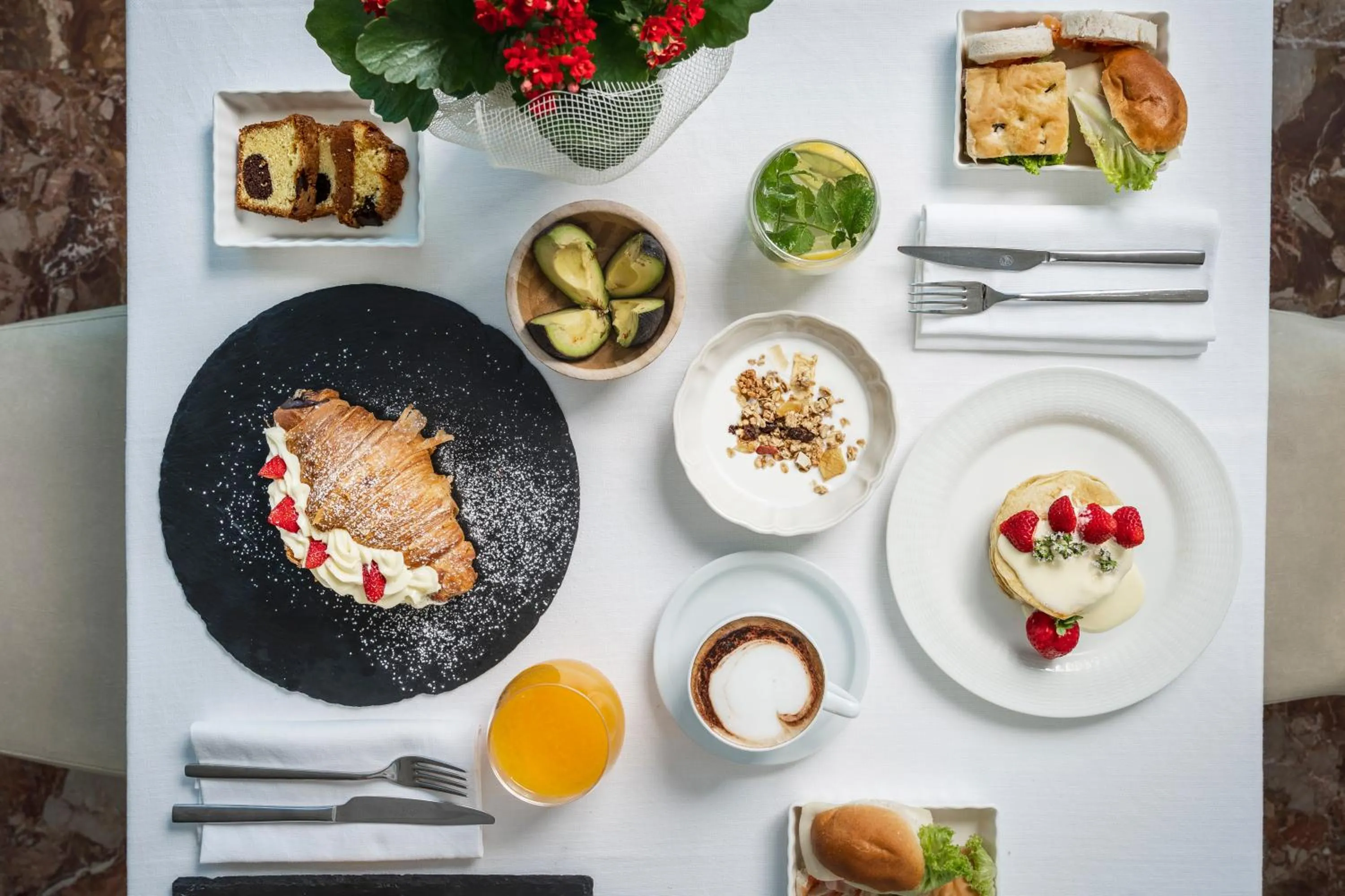 Food in Hotel Du Soleil