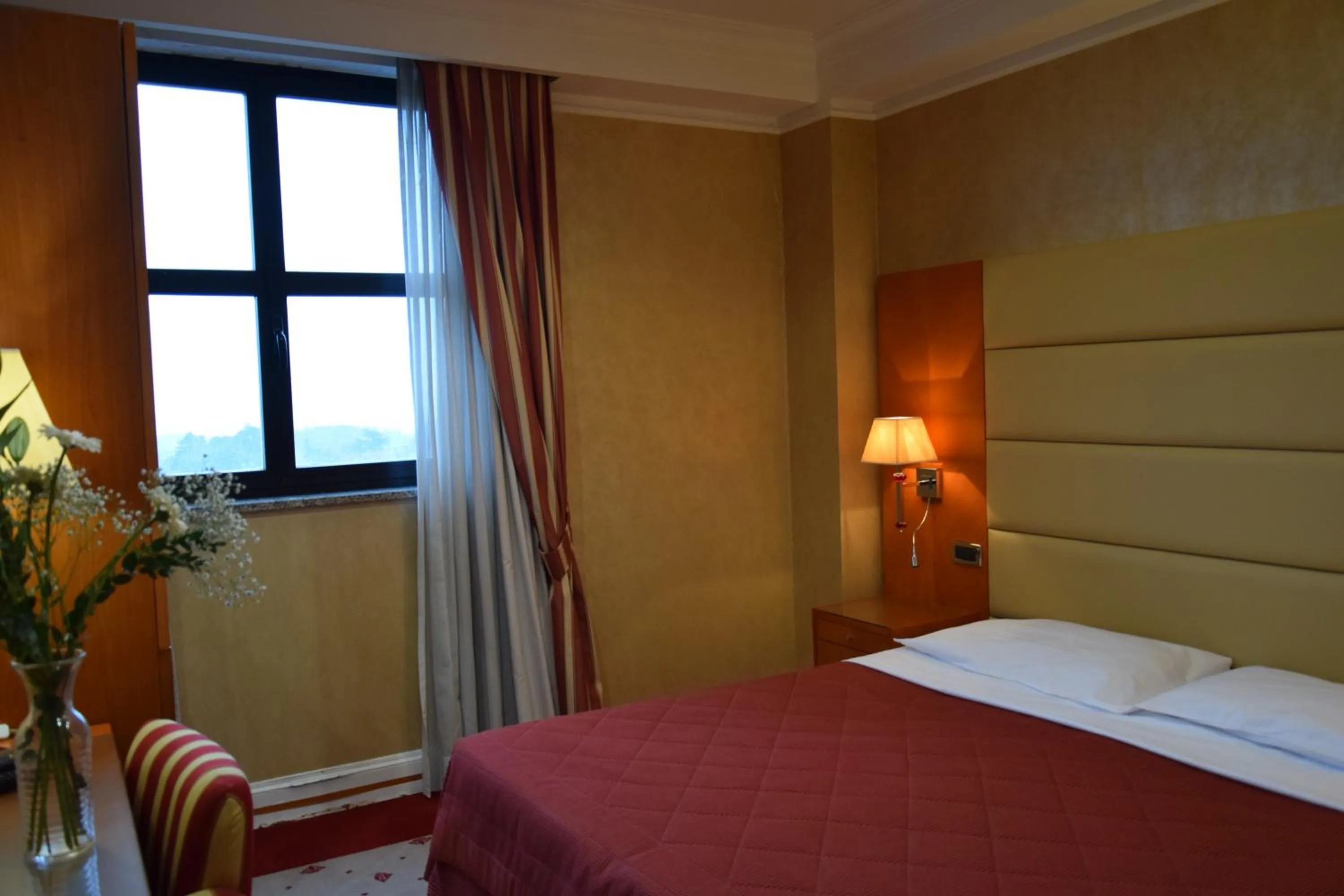 Bed in Hotel Perusia