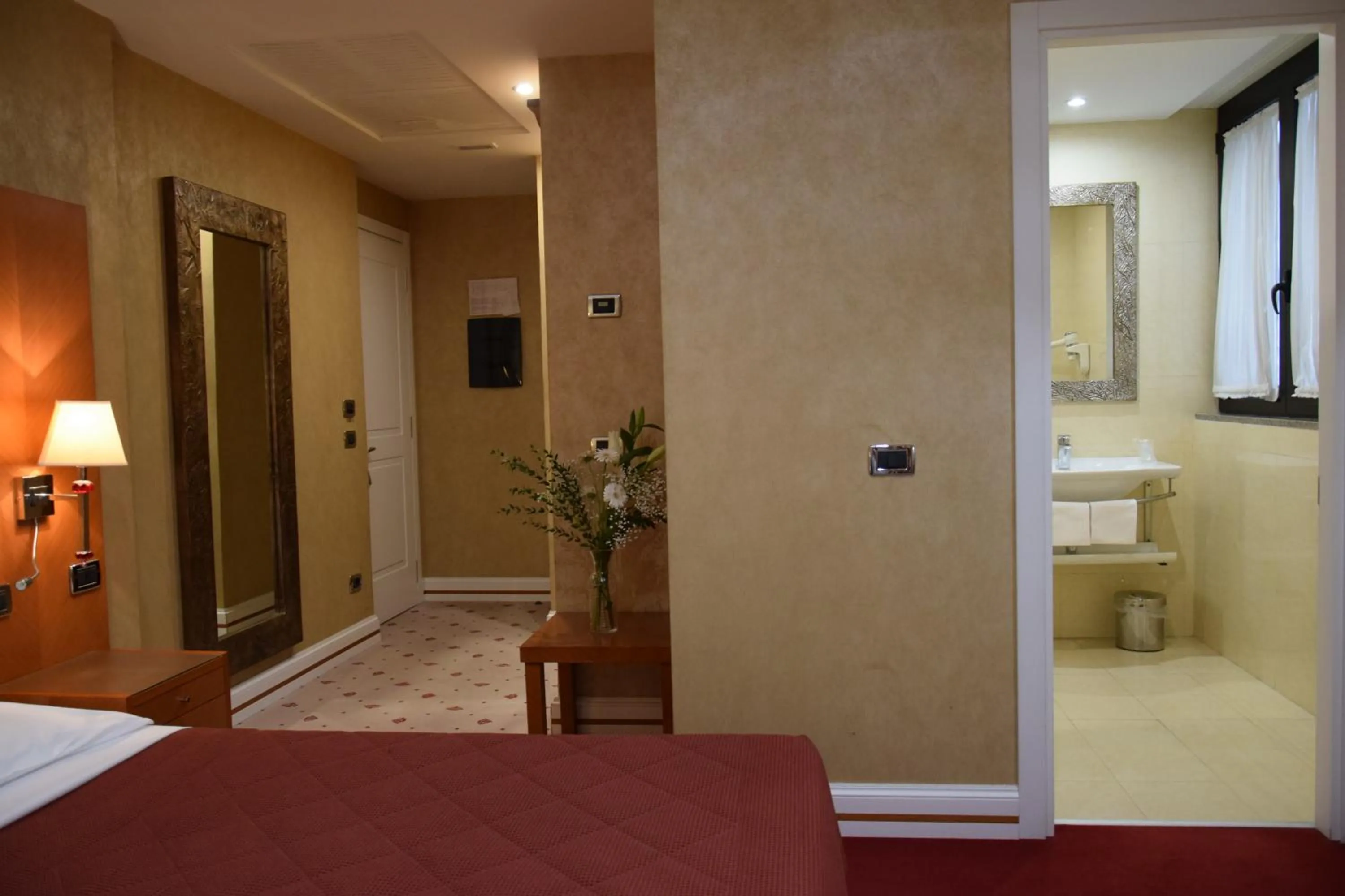 Bed in Hotel Perusia