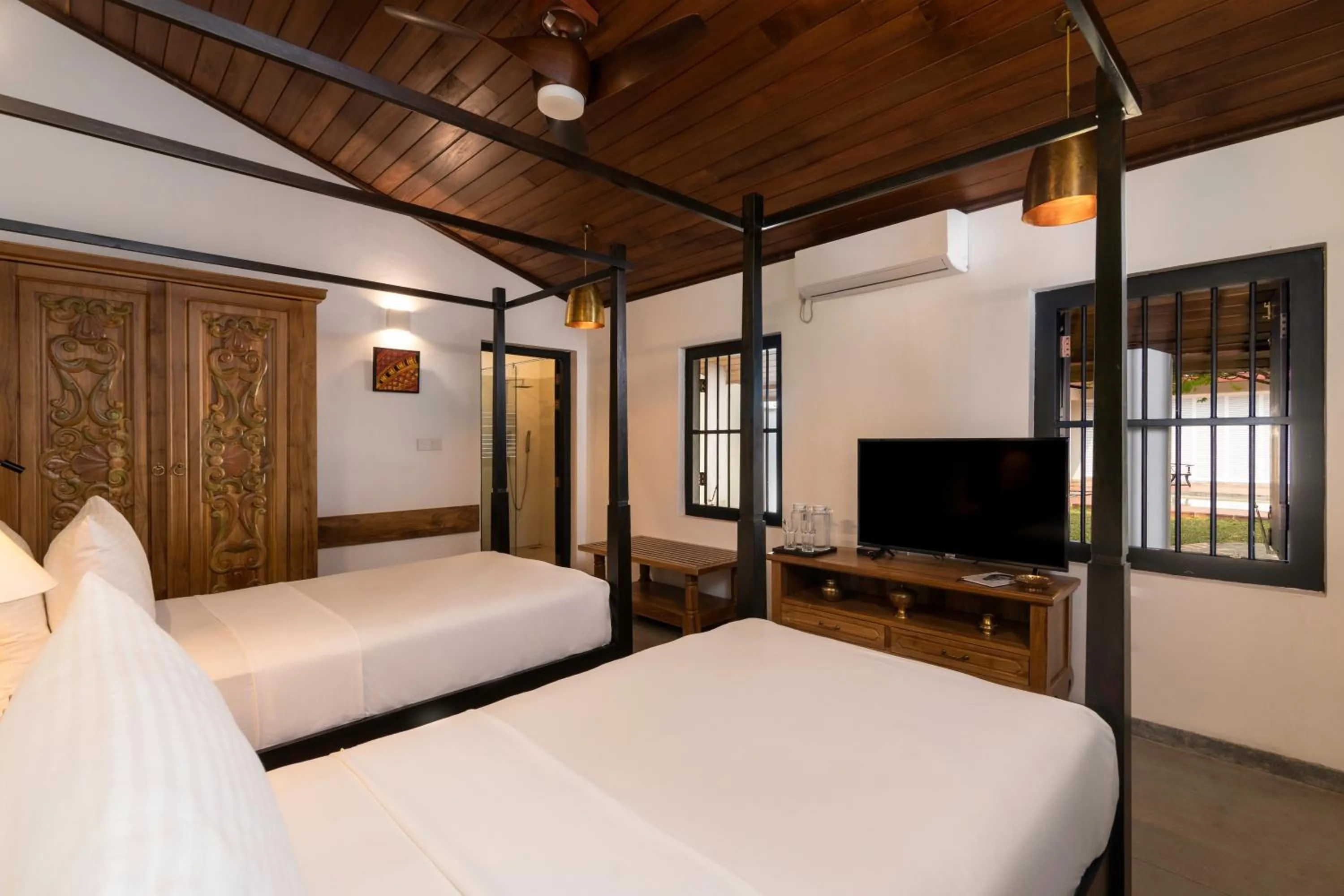 Bedroom, Bed in Jetwing Mahesa Bhawan