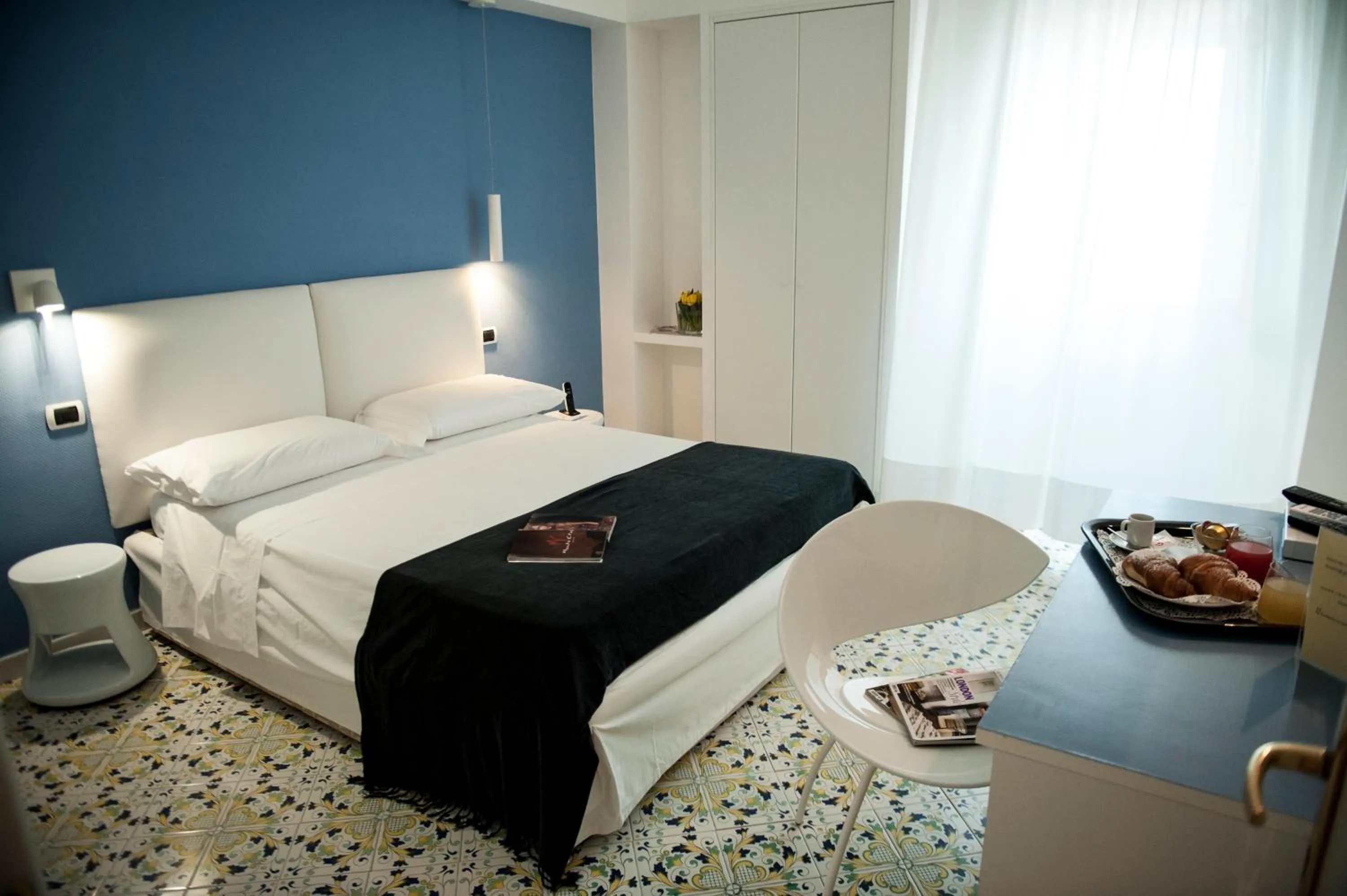Bedroom, Bed in Hotel Villa Felice Relais