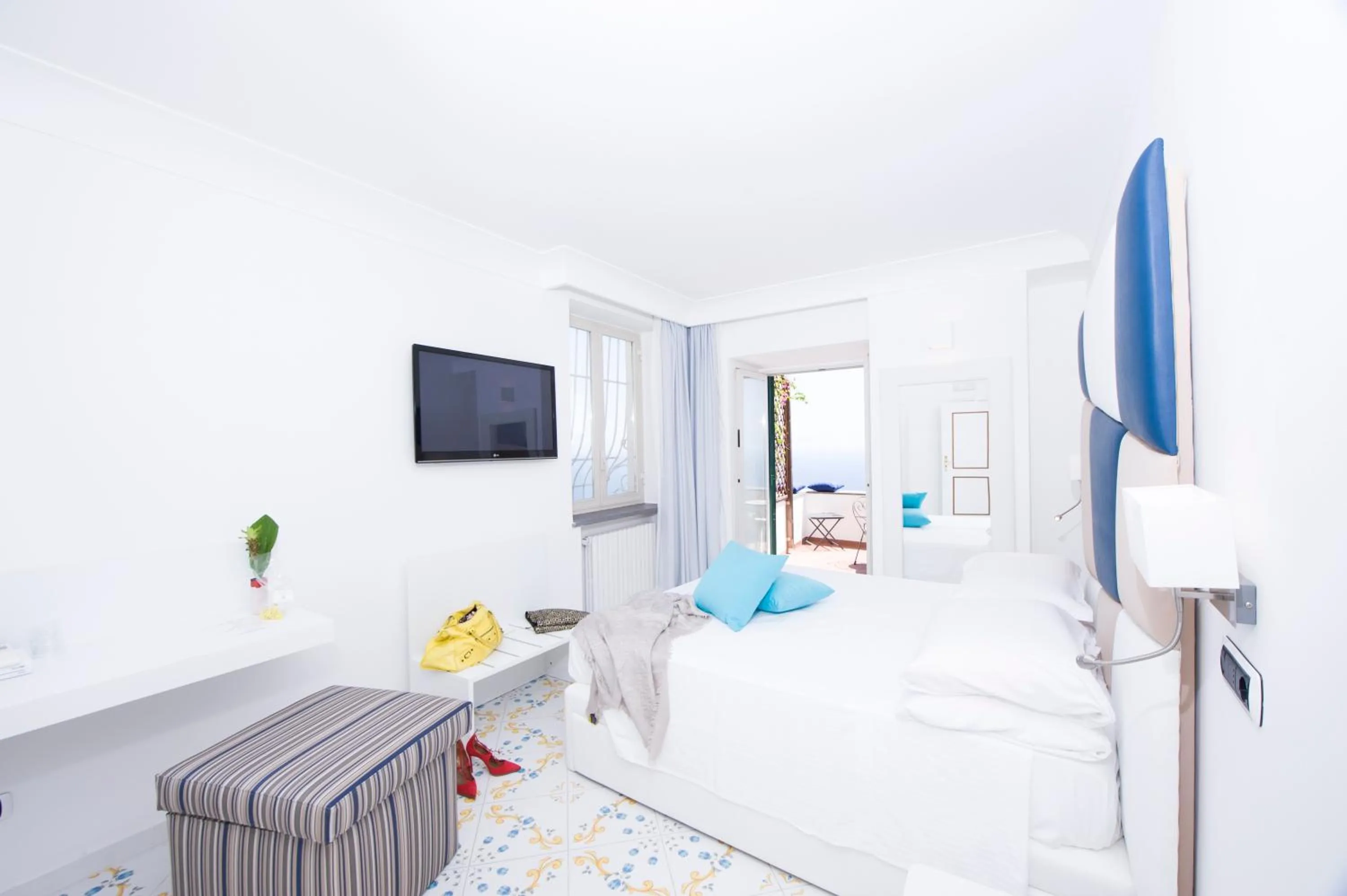 Bedroom, Bed in Hotel Villa Felice Relais