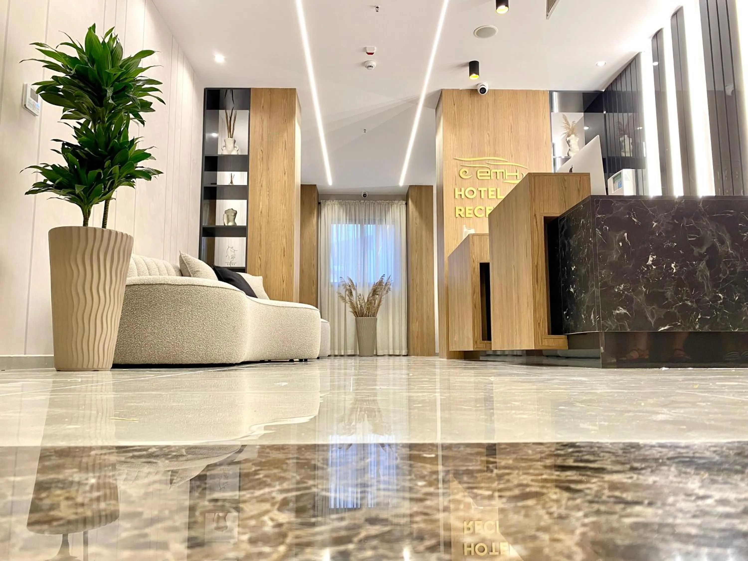 Lobby or reception in ELMAR HOTEL