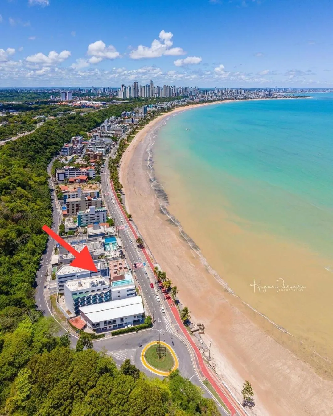 Bird's eye view in BLUE SUNSET PREMIUM