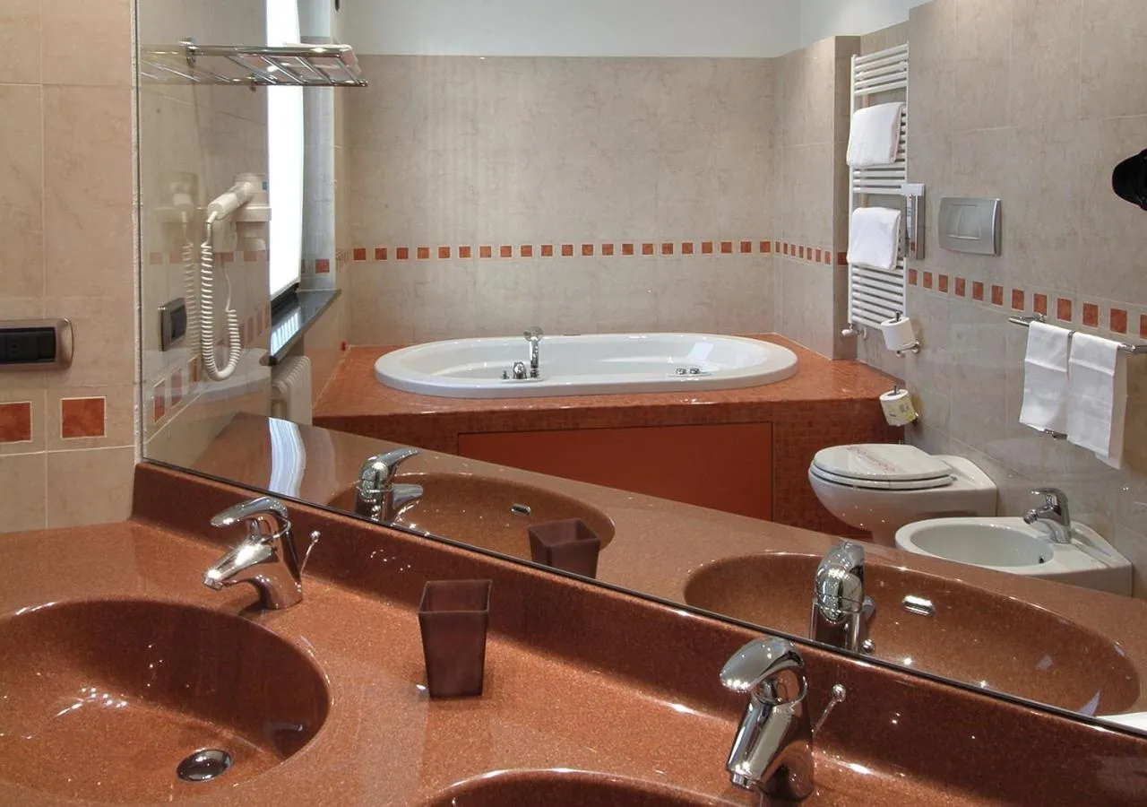 Bathroom in Hotel Nord