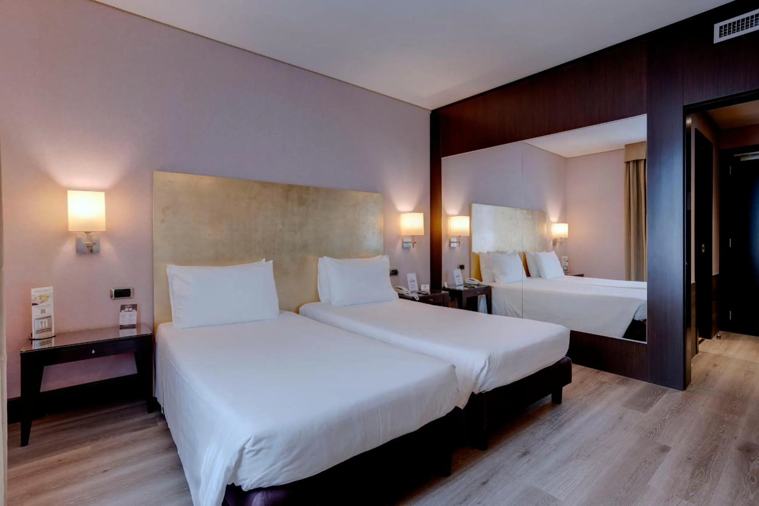 Bedroom, Bed in Hotel Nord