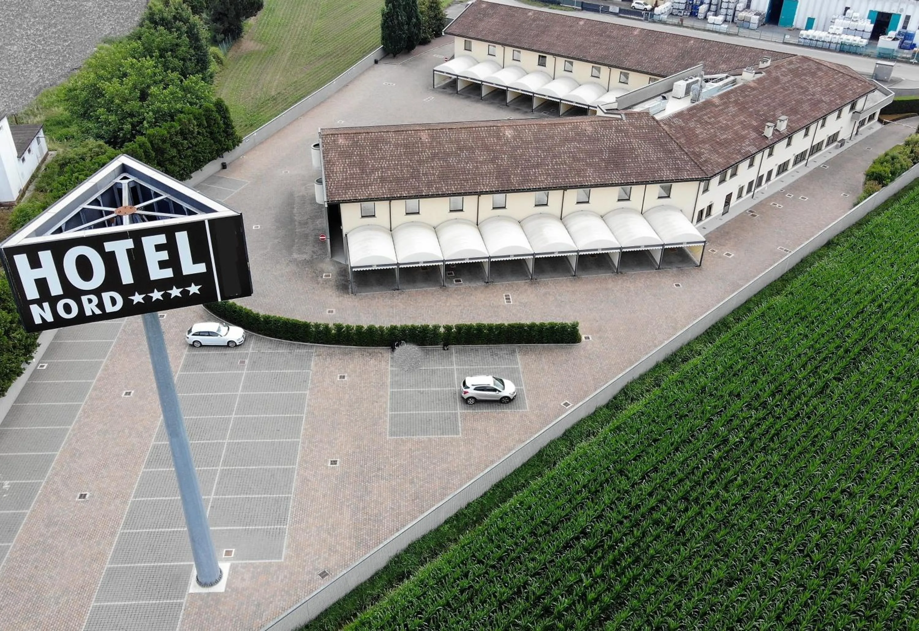 Bird's eye view in Hotel Nord