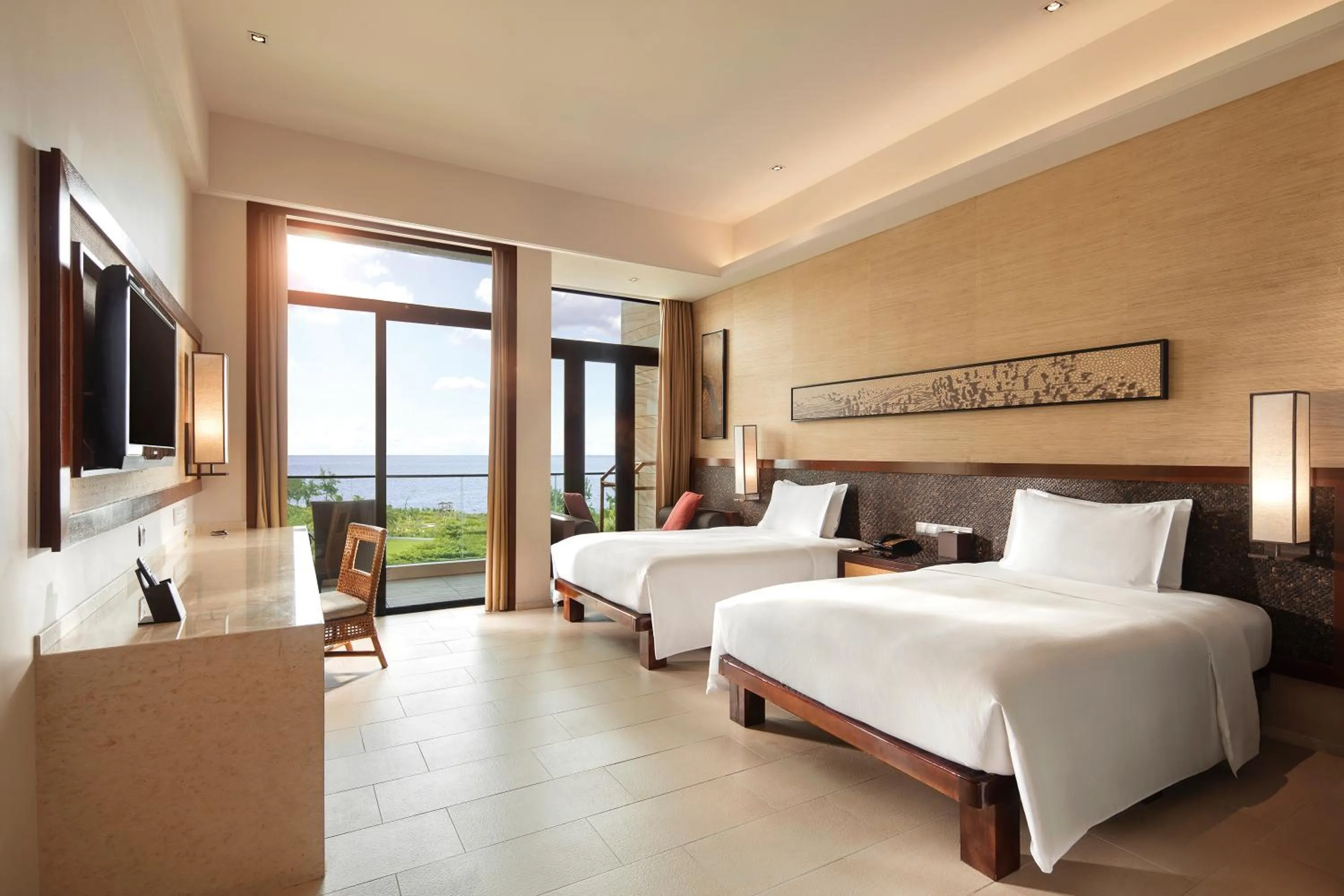 Photo of the whole room, Bed in Wanda Realm Resort Sanya Haitang Bay
