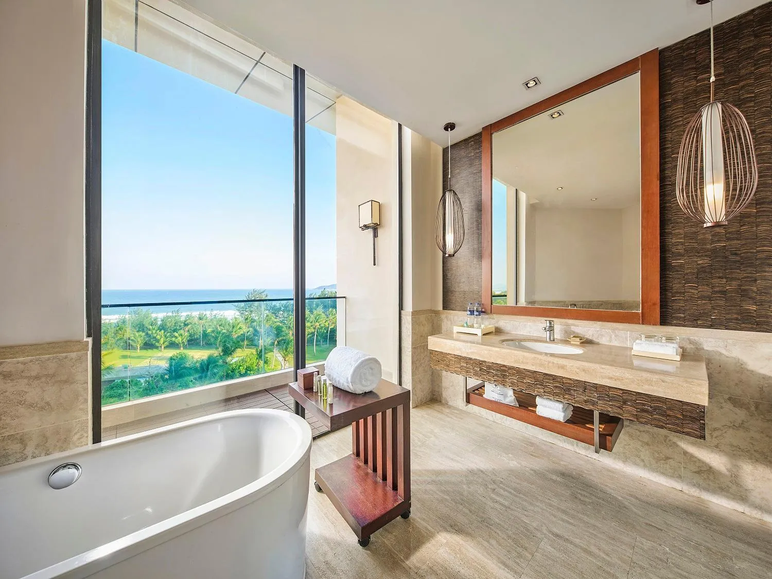Bathroom in Wanda Realm Resort Sanya Haitang Bay