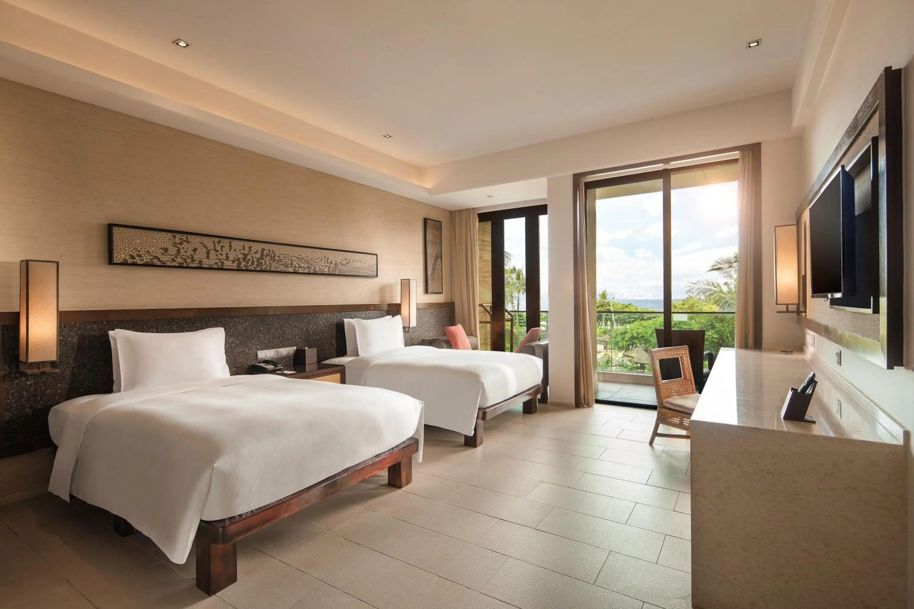 Photo of the whole room, Bed in Wanda Realm Resort Sanya Haitang Bay