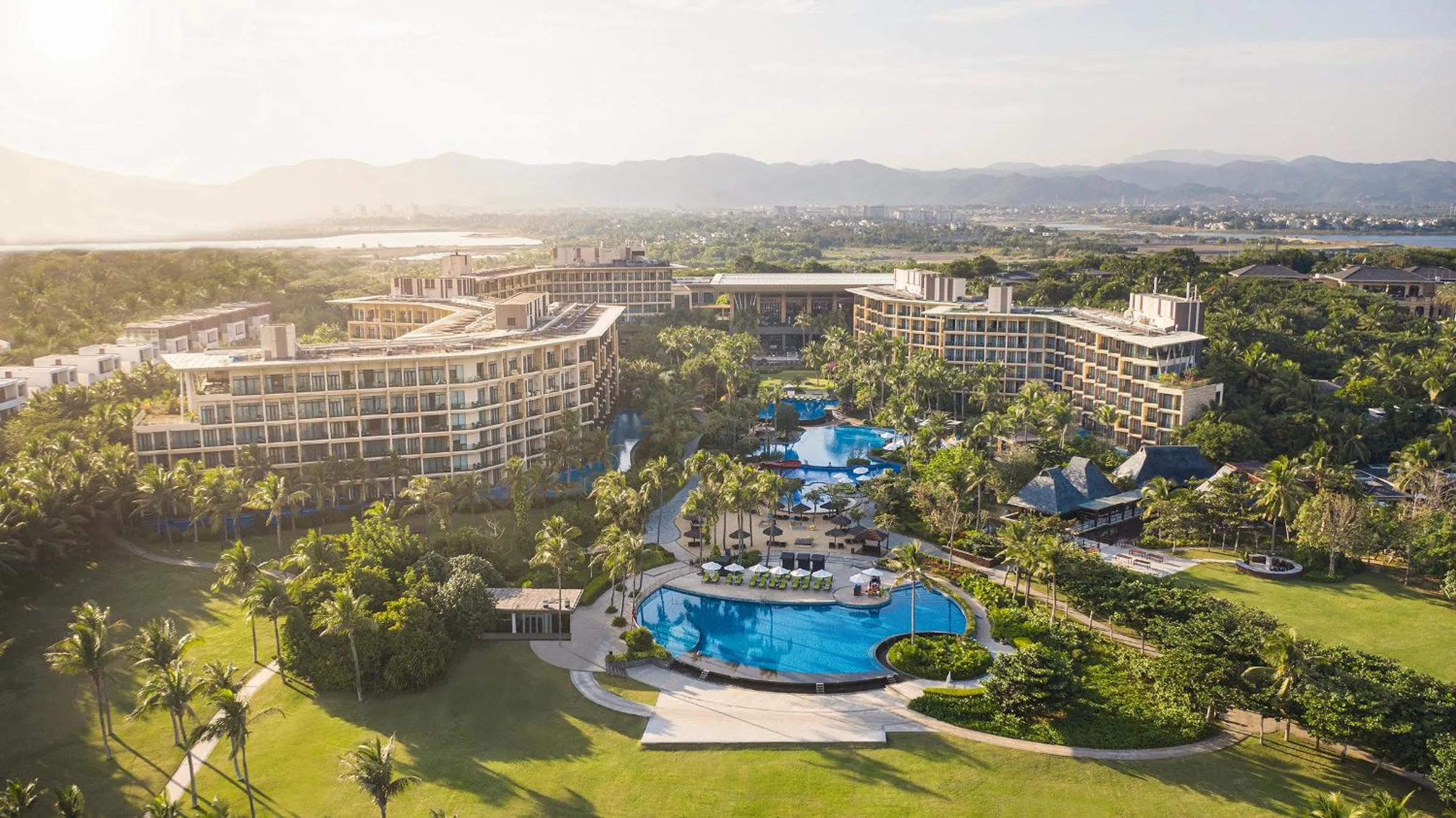 Bird's eye view, Bird's-eye View in Wanda Realm Resort Sanya Haitang Bay