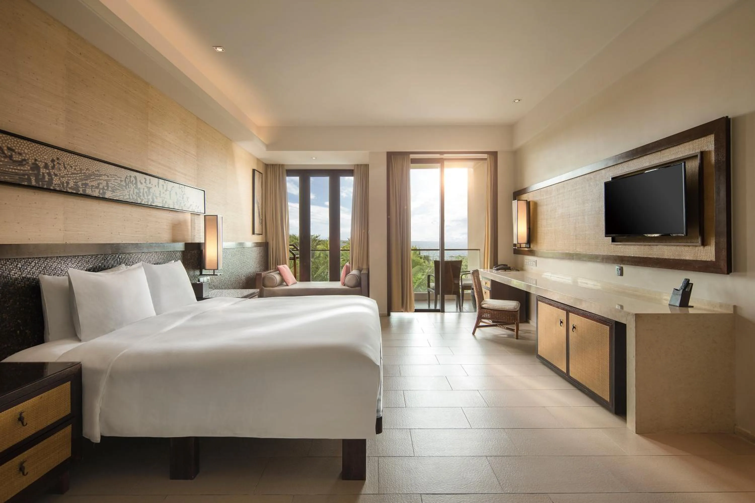 Photo of the whole room, Bed in Wanda Realm Resort Sanya Haitang Bay