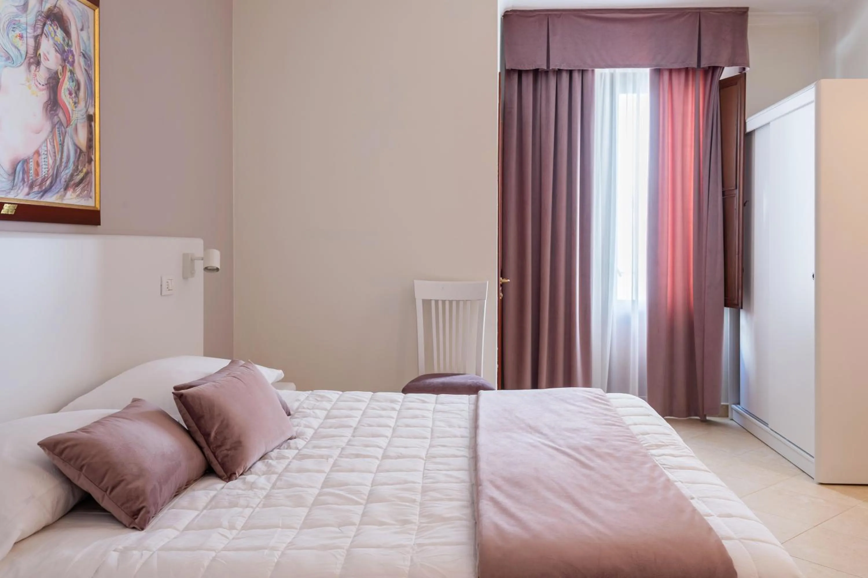 Bed in Hotel Centrale Spa & Relax