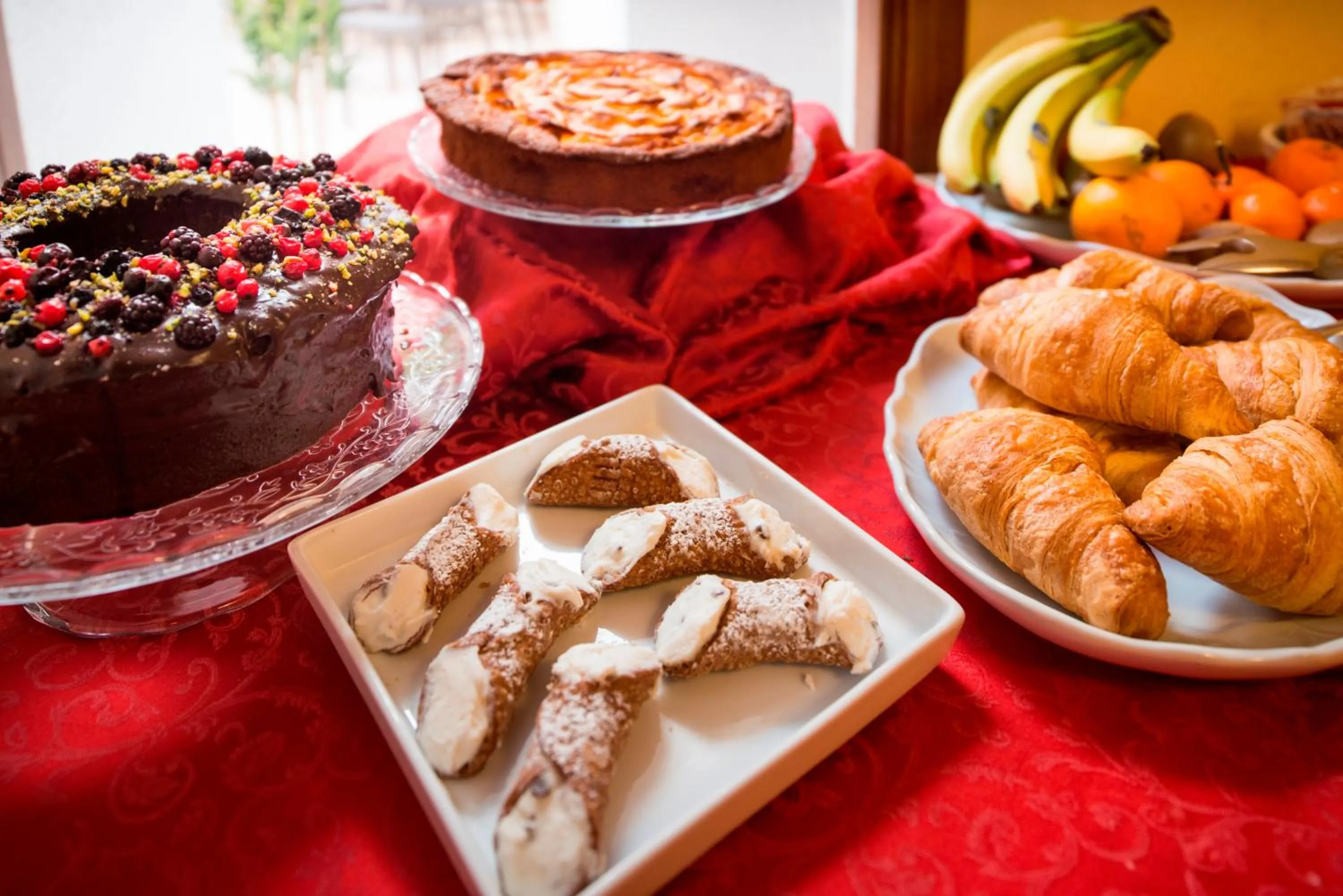 Buffet breakfast in Hotel Centrale Spa & Relax