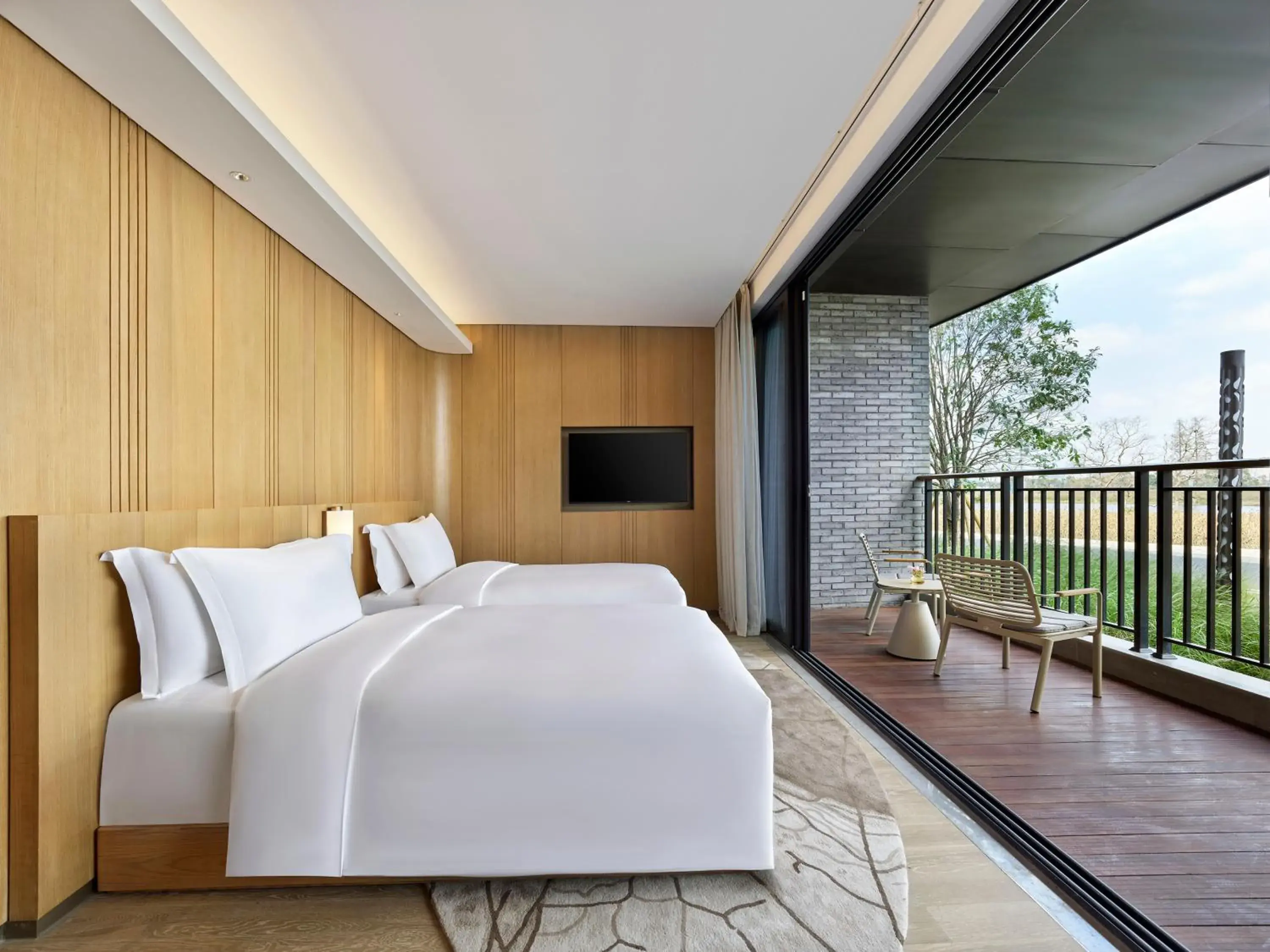 Standard Twin Room in Garrya Huzhou Lucun Standard Twin Room in Garrya Huzhou Lucun