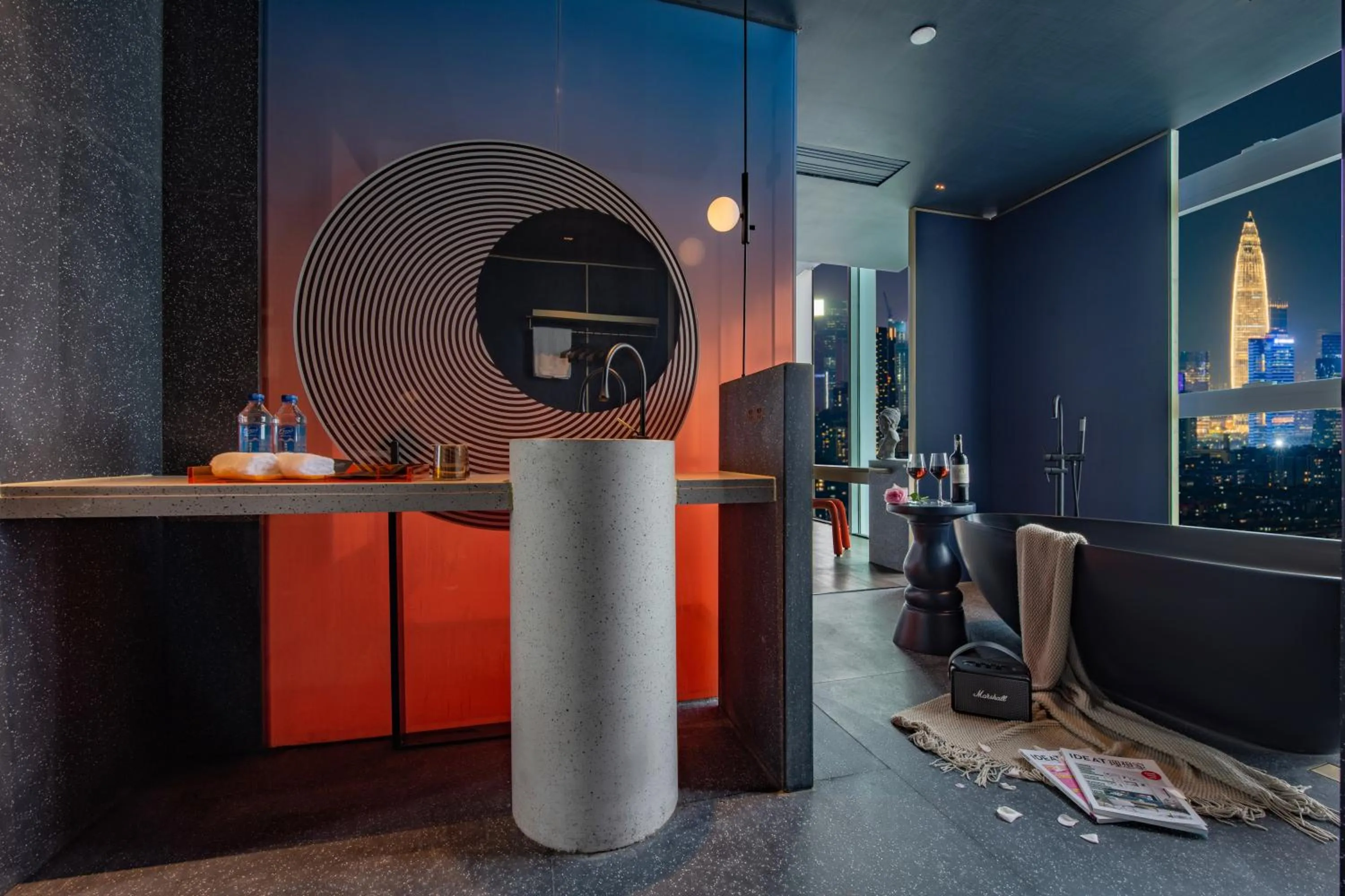 Toilet in Grade Hotel Shenzhen Shekou Sea World