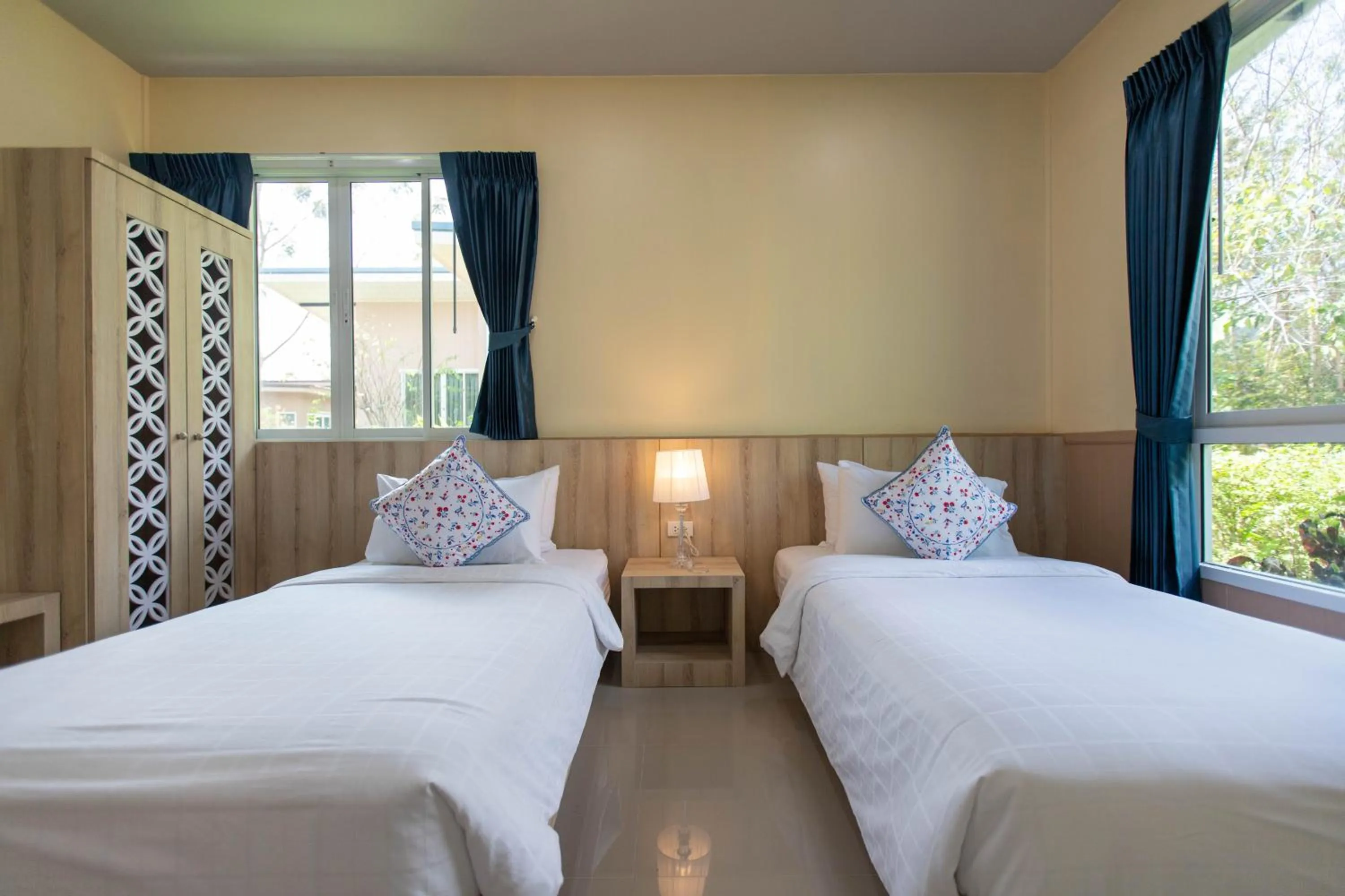 Bedroom, Bed in The Chamuang Forest