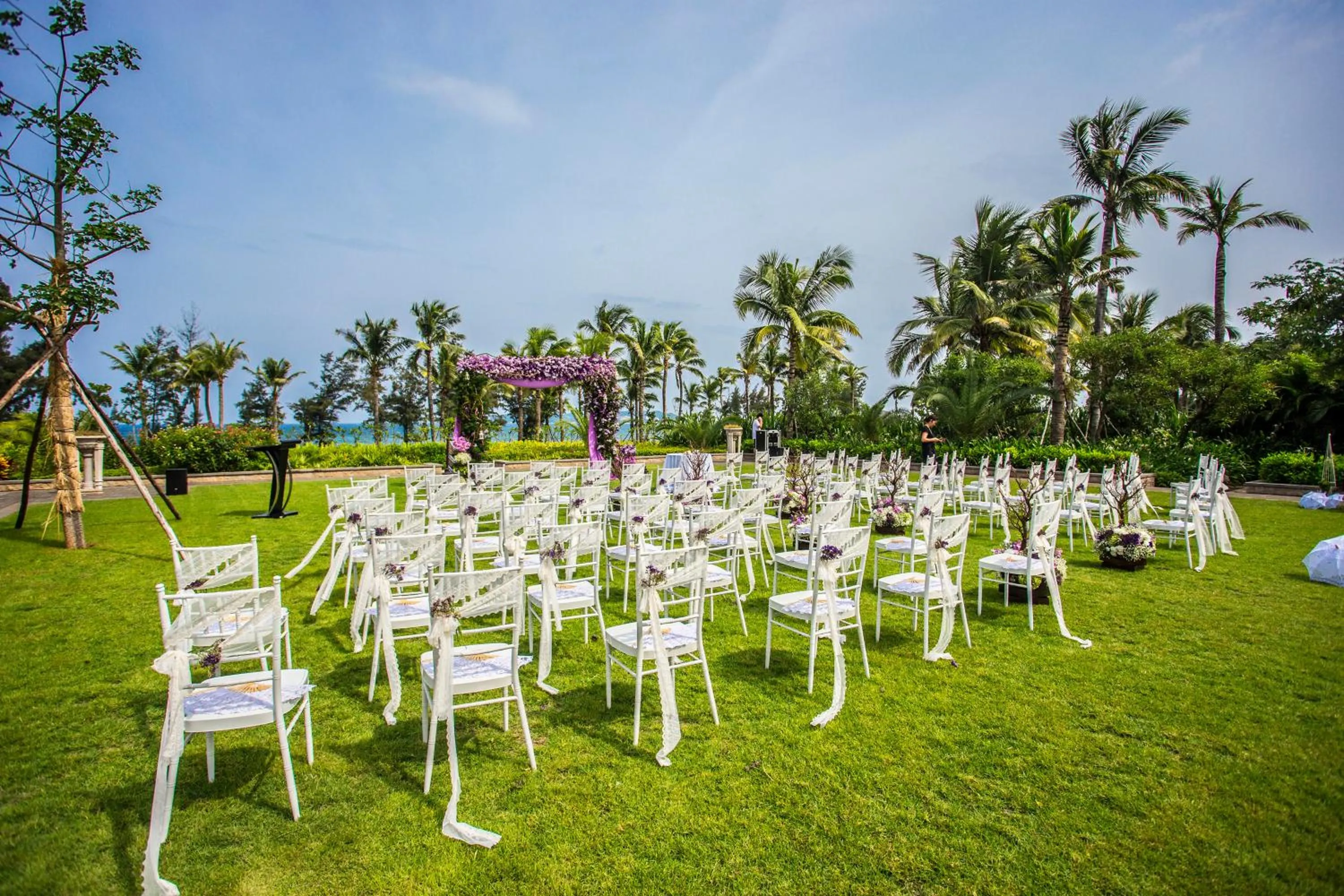 wedding in Wanda Reign Resort & Villas Sanya Haitang Bay