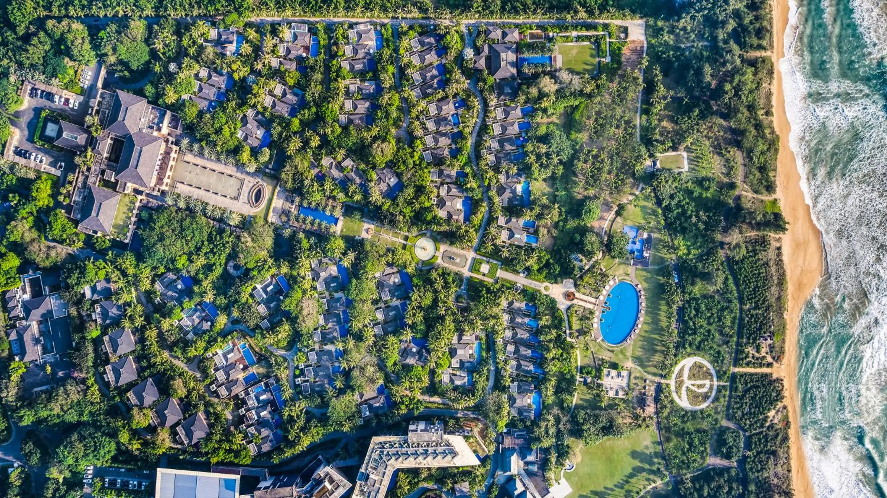 Bird's eye view in Wanda Reign Resort & Villas Sanya Haitang Bay